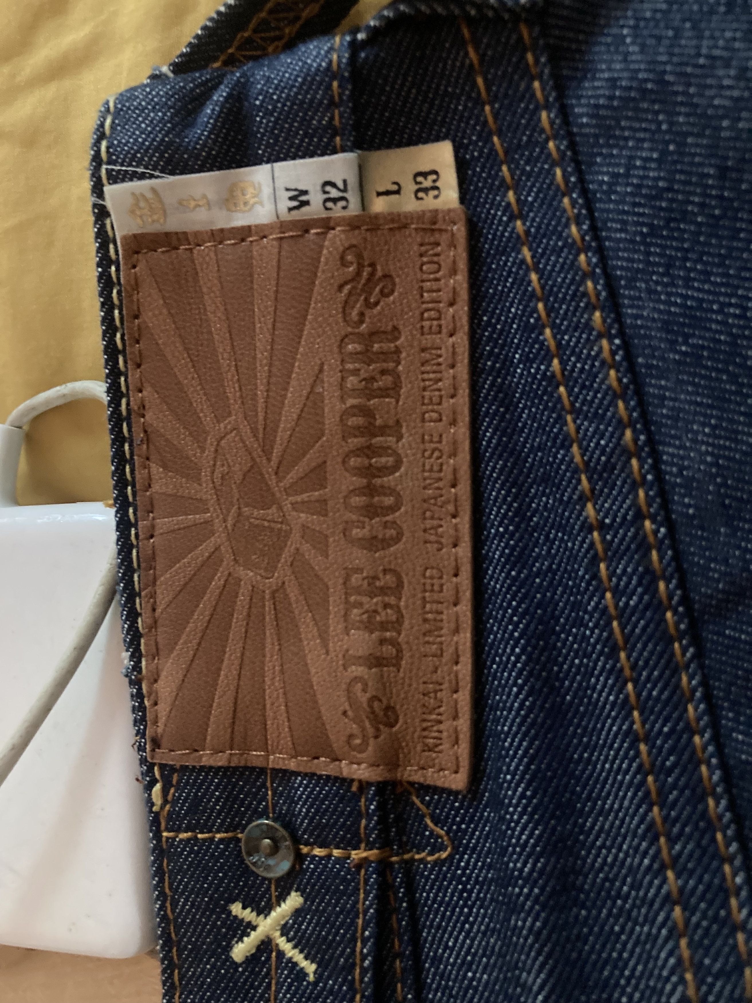 Other Lee Cooper x MIKAI Japanese Selvedge Denim Jeans W32 L33 Size US 32 / EU 48 - 6 Thumbnail