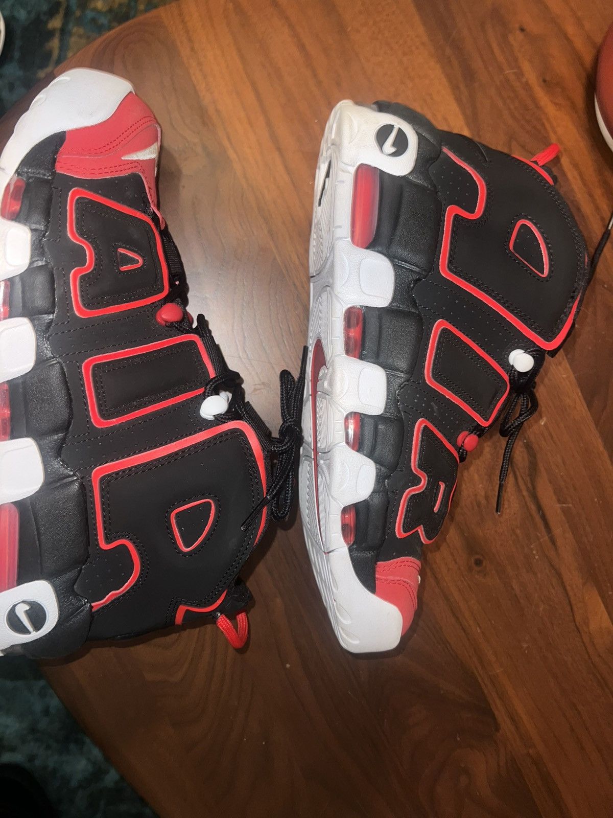 Nike Nike Air More Uptempo '96 'Red Toe' Size US 10 / EU 43 - 6 Thumbnail
