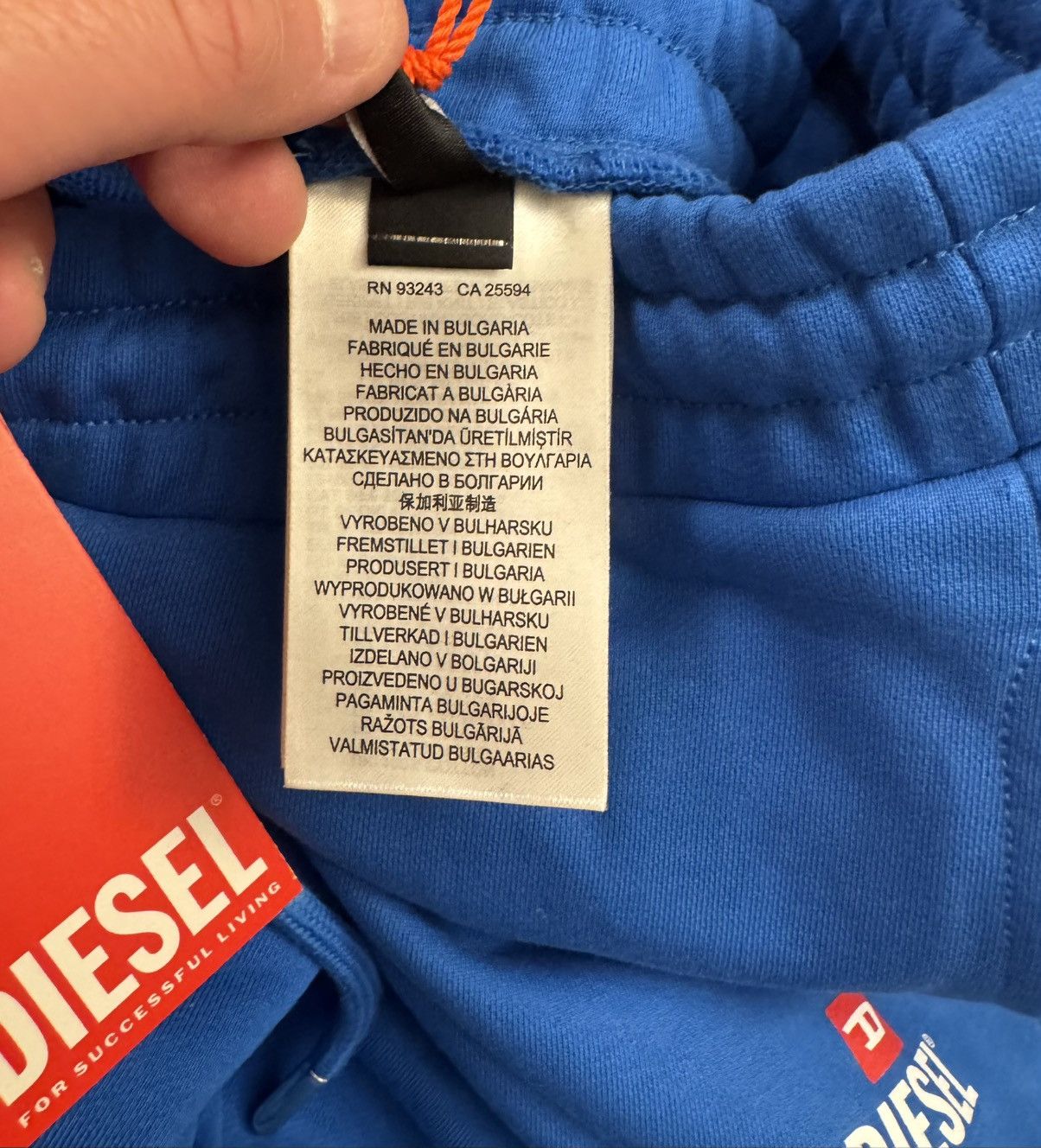 Diesel 🔥250$ Diesel P-Tary New Logo Sweatpants/Diesel Logo Trousers Size US 34 / EU 50 - 12 Thumbnail