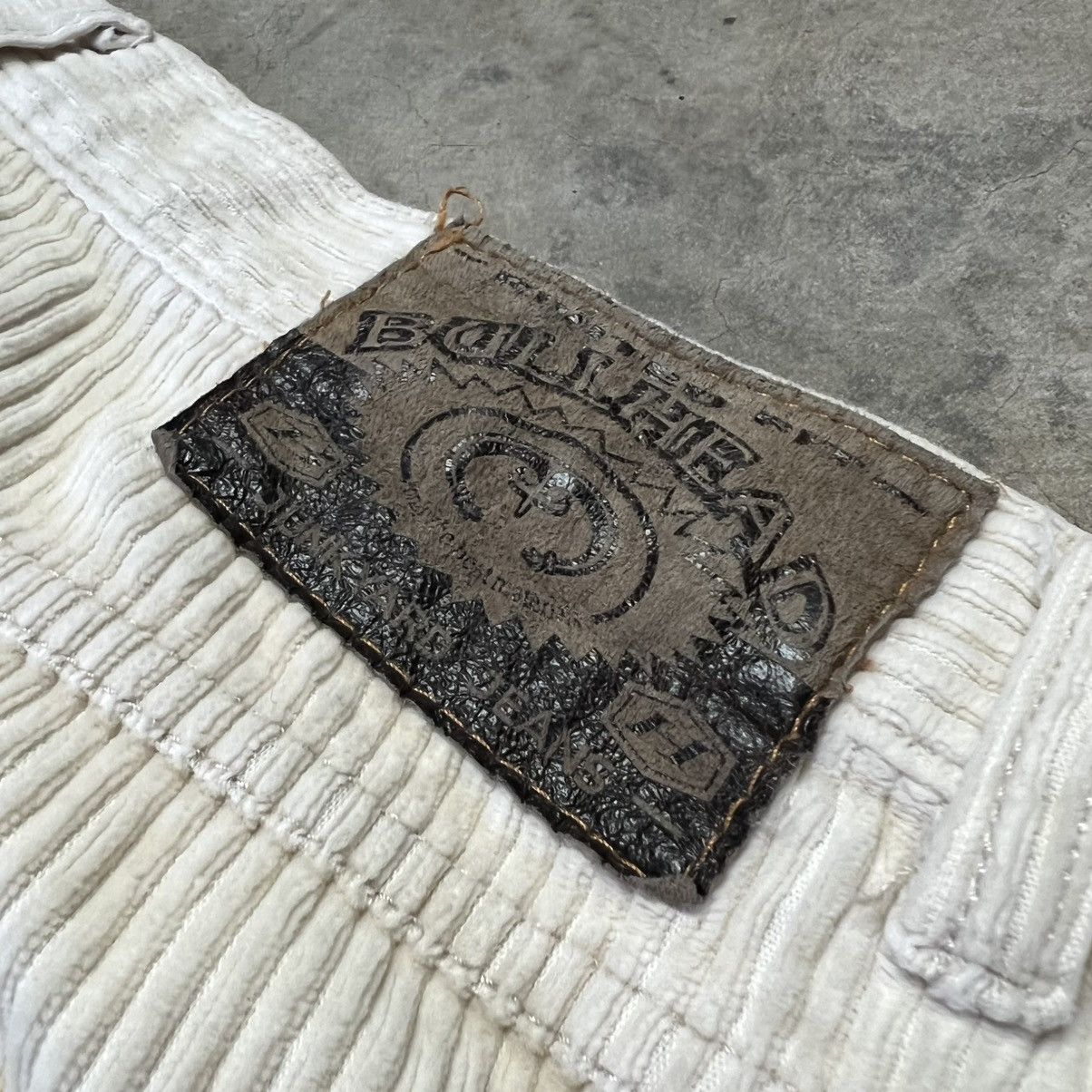 Vintage Y2K BullHead BAGGY Corduroy Wide-Leg Pants
