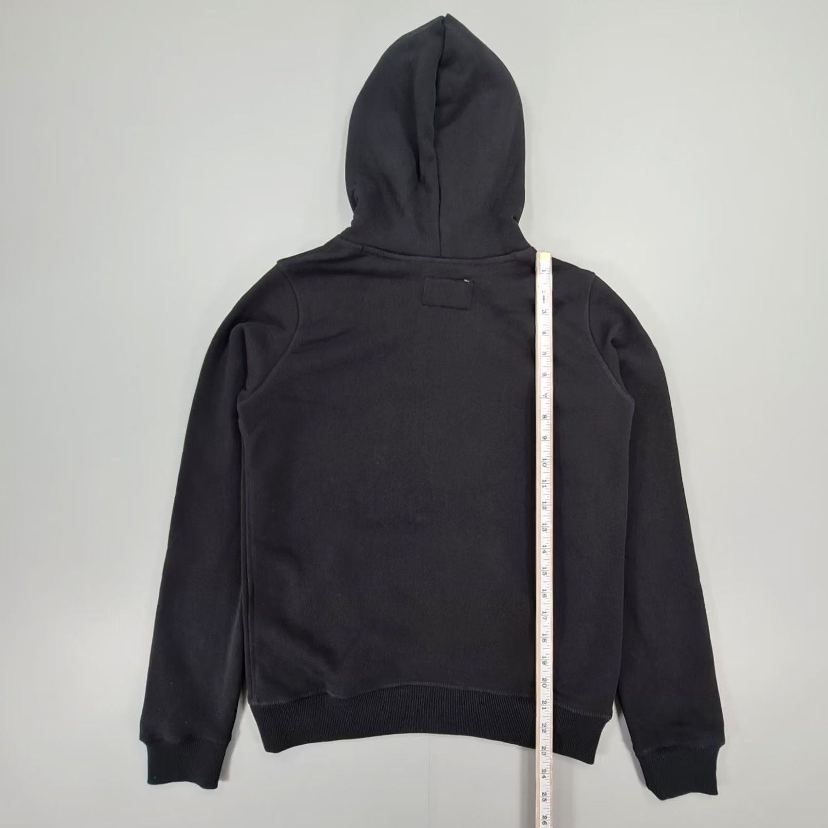 Jack Wills Jack Wills Hoodie Womens Pullover Black 4 UK Hunston Logo Fleece 75% Cotton 25% Polyester Pockets Hooded Uni/Regular Womens Mens? Size S / US 4 / IT 40 - 7 Thumbnail