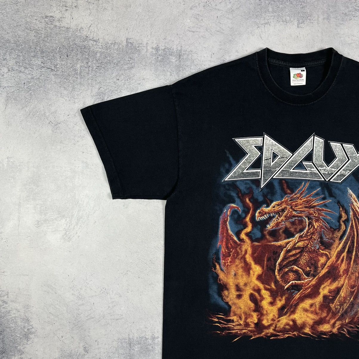 Band Tees Vintage Edguy “Rocket Ride” Tour Rock Band T shirt 2006 Size US L / EU 52-54 / 3 - 6 Thumbnail