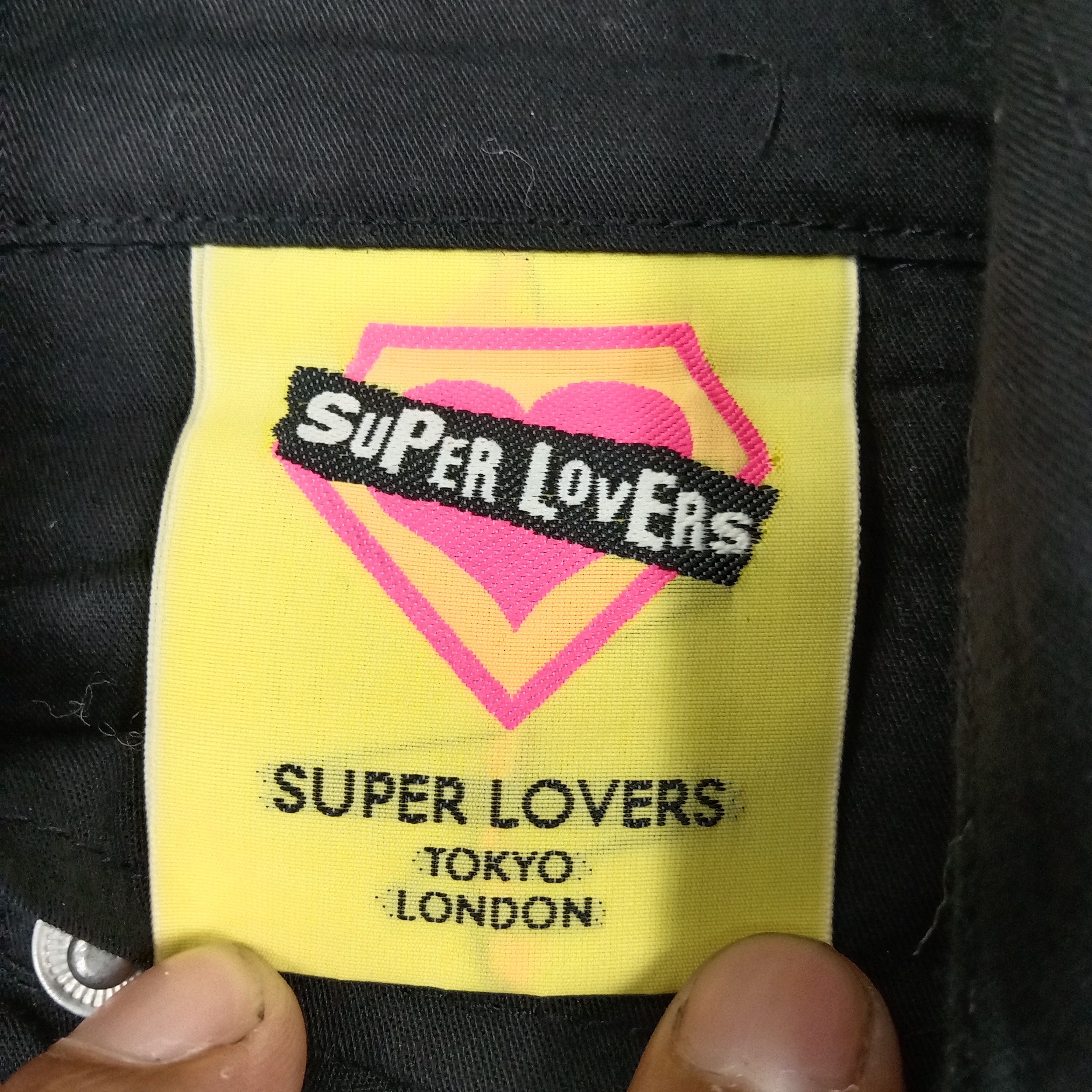 Vintage Super Lovers Japanese Punk Style Long Jacket c234n6 Size US S / EU 44-46 / 1 - 8 Thumbnail