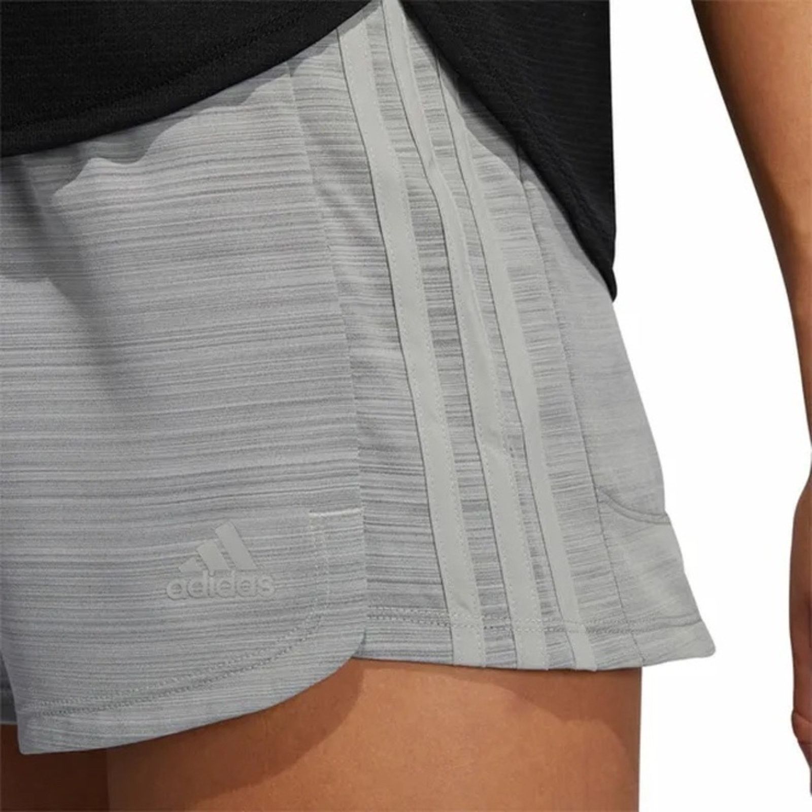 Adidas Adidas Gray Lightweight Athletic Shorts – Size M Size 30" / US 8 / IT 44 - 2 Thumbnail