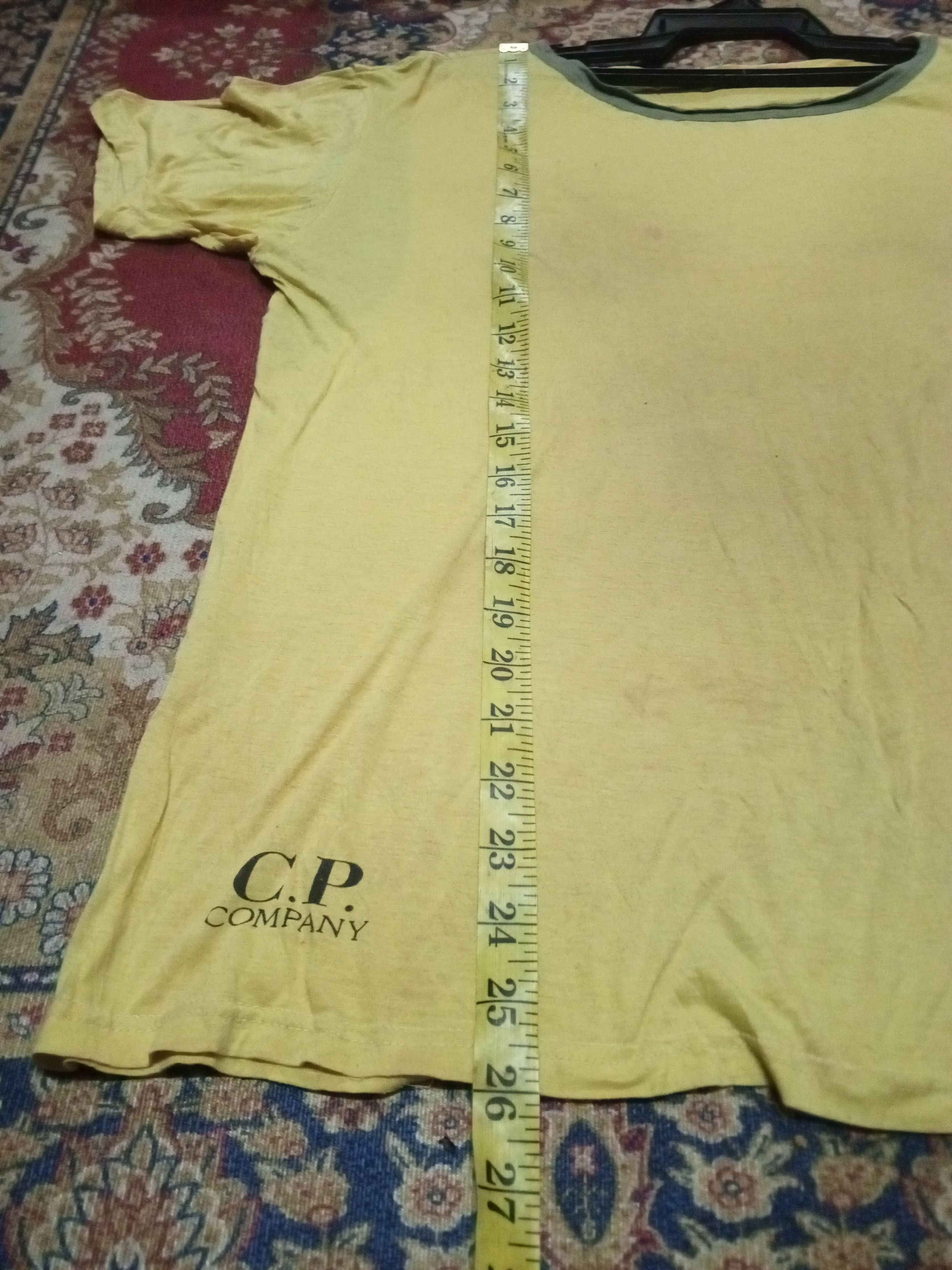 Massimo Osti Yellow c.p company by Massimo osti tshirt Size US L / EU 52-54 / 3 - 8 Thumbnail