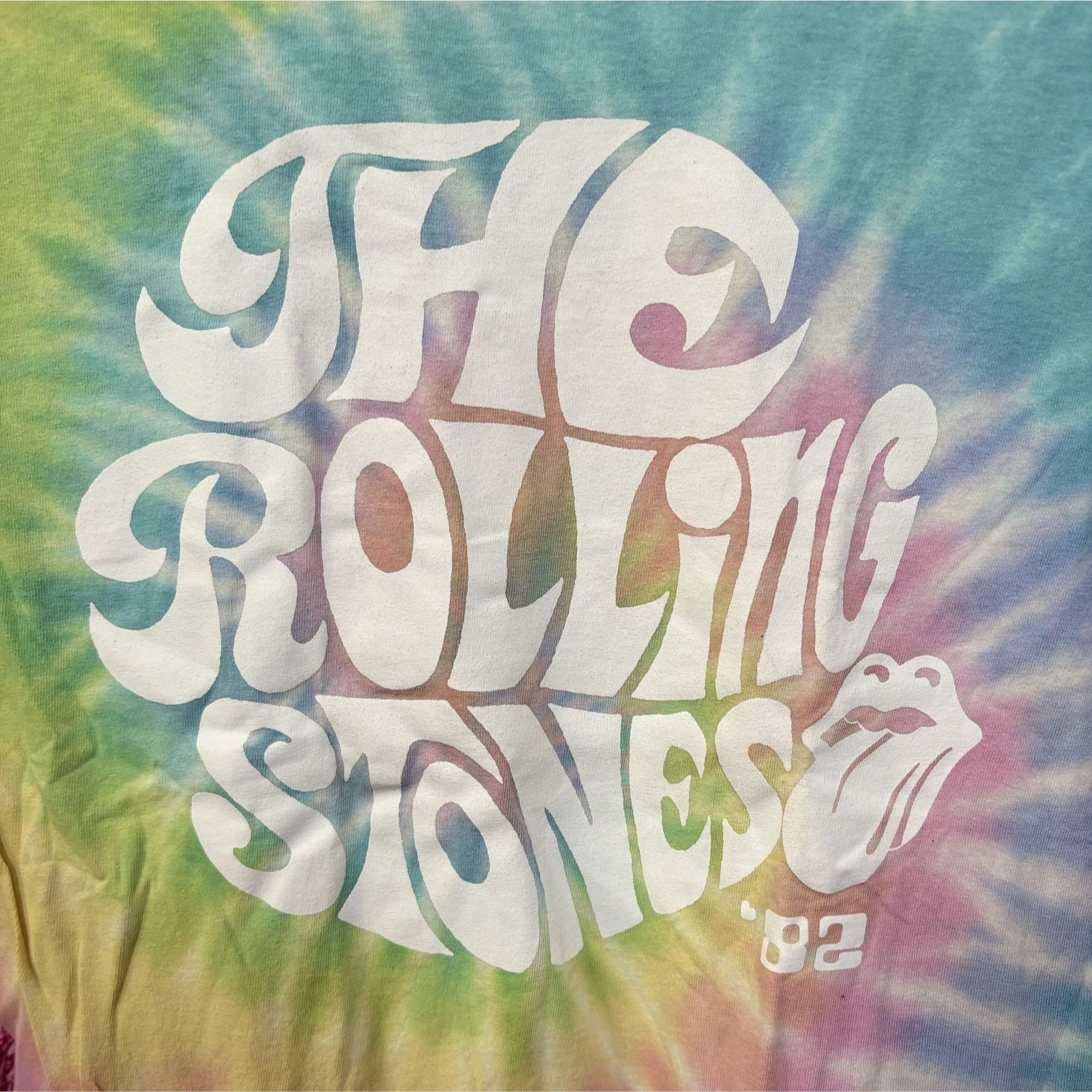 The Rolling Stones The Rolling Stones 1982 Pastel tiedye size small Size US S / EU 44-46 / 1 - 2 Thumbnail