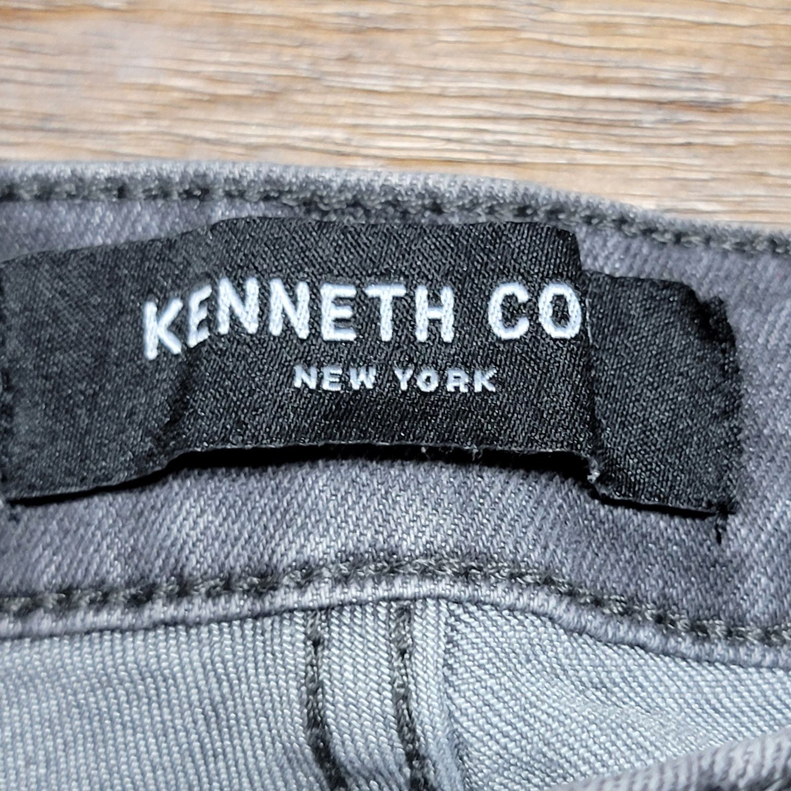 Kenneth Cole Kenneth Cole Slim Fit Grey Denim Jeans - Size 32 X 32 Size US 32 / EU 48 - 5 Thumbnail