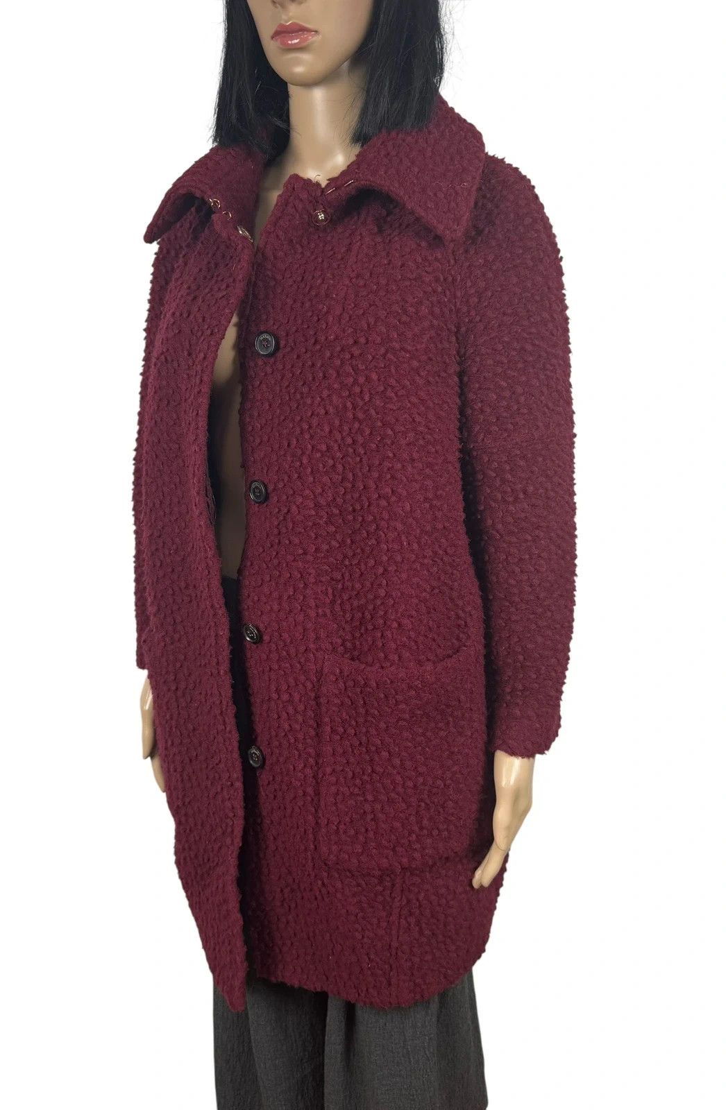 MAX&Co. Max & Co Teddy Bear Coat Wool size UK12 US8 Size M / US 6-8 / IT 42-44 - 7 Thumbnail