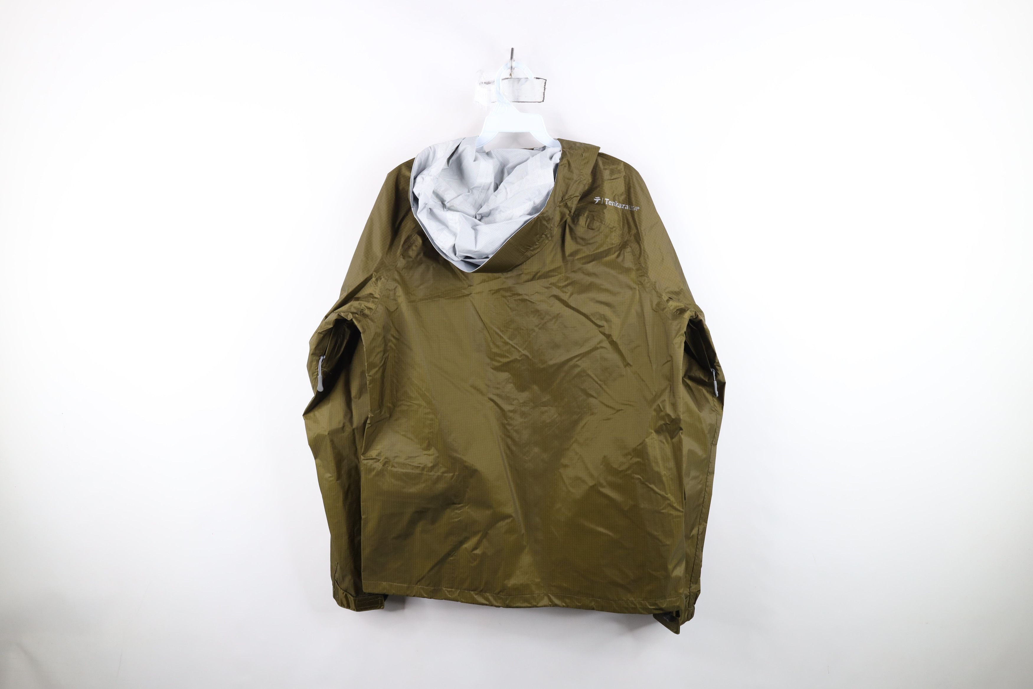 Vintage Tenkara USA Fly Weight Waterproof Hooded Rain Jacket Size US S / EU 44-46 / 1 - 13 Thumbnail
