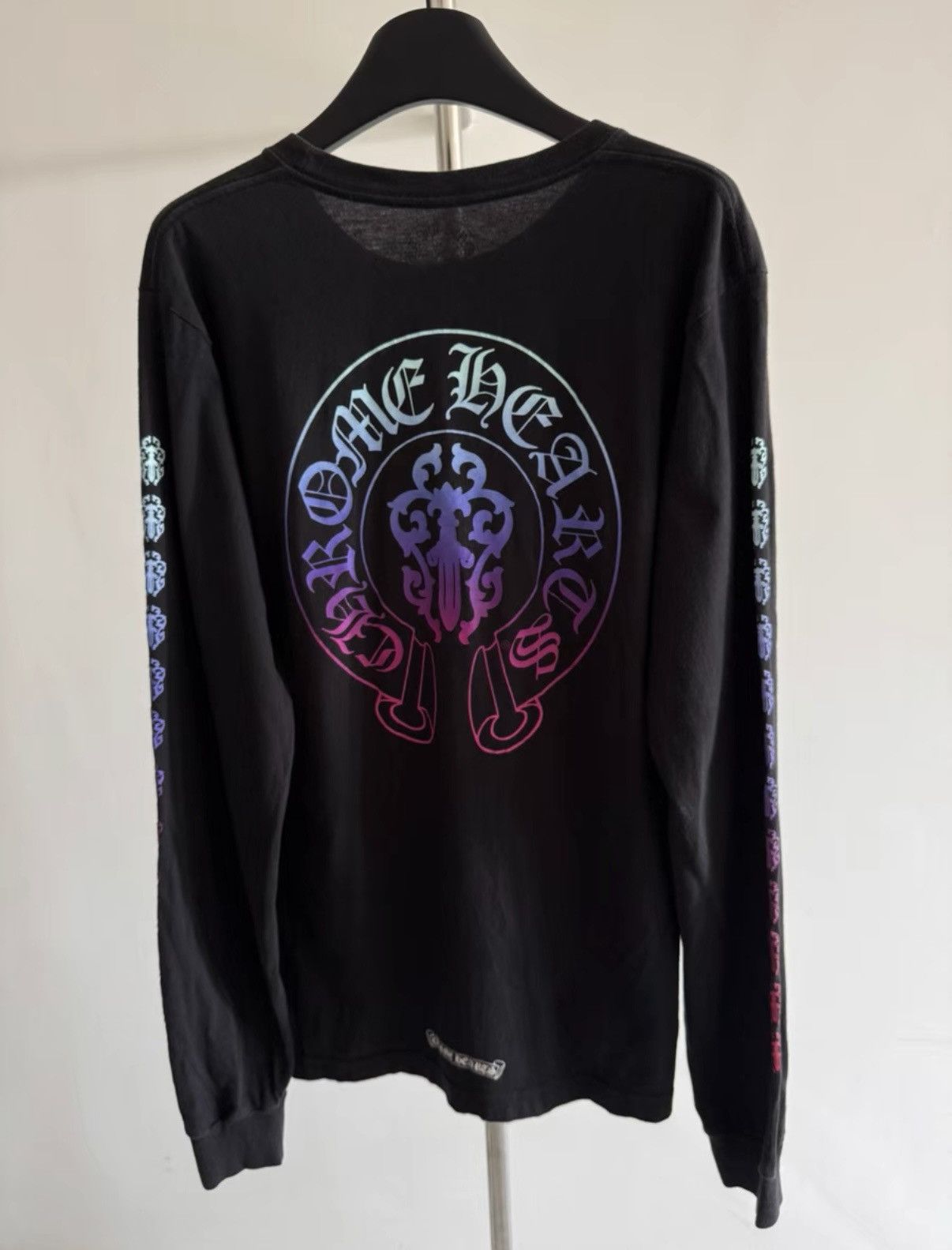 Chrome Hearts Chrome Hearts Color Gradient Sword Long Sleeve Tee Size US M / EU 48-50 / 2 - 1 Thumbnail