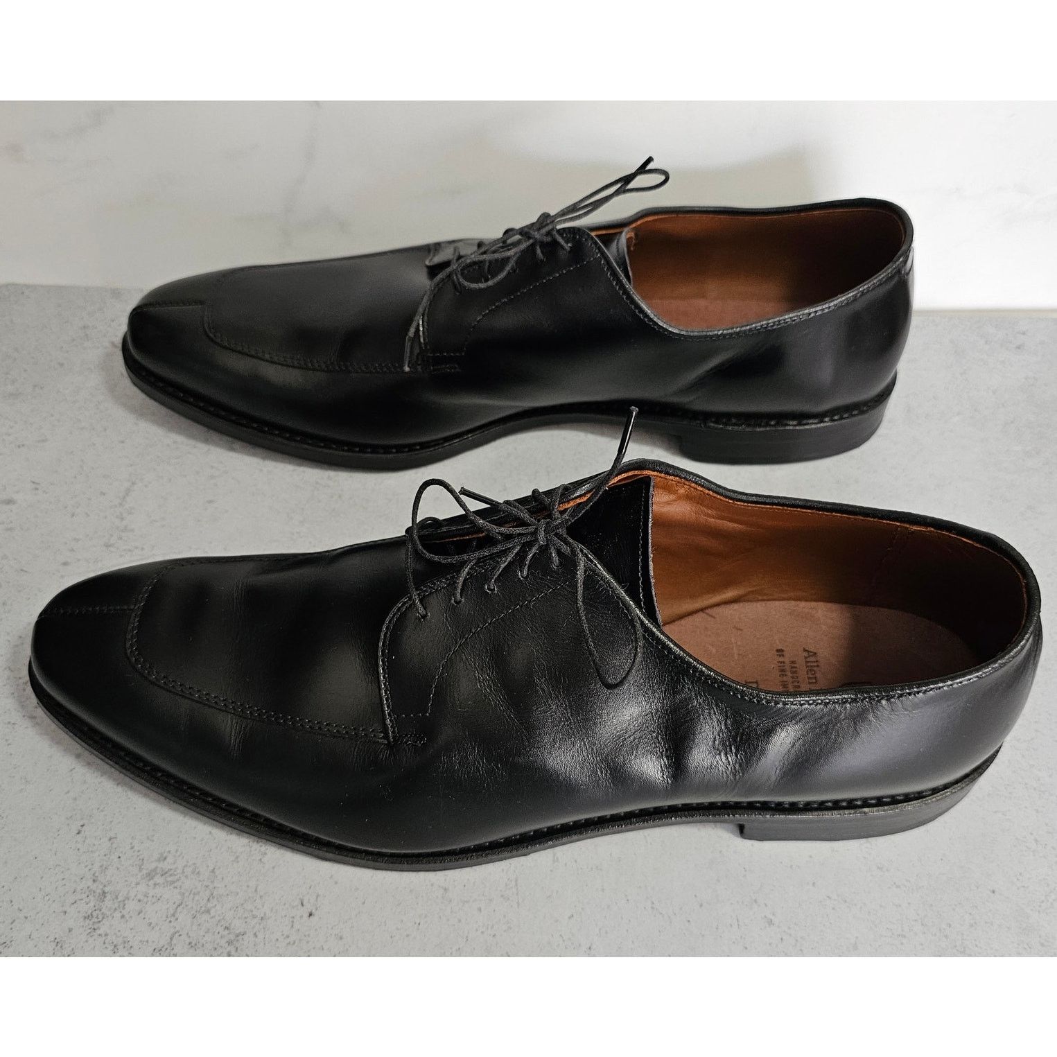 Allen Edmonds EUC Allen Edmonds Resoled Split Toe Delray Dress Shoes 15 B Size US 15 / EU 48 - 6 Thumbnail