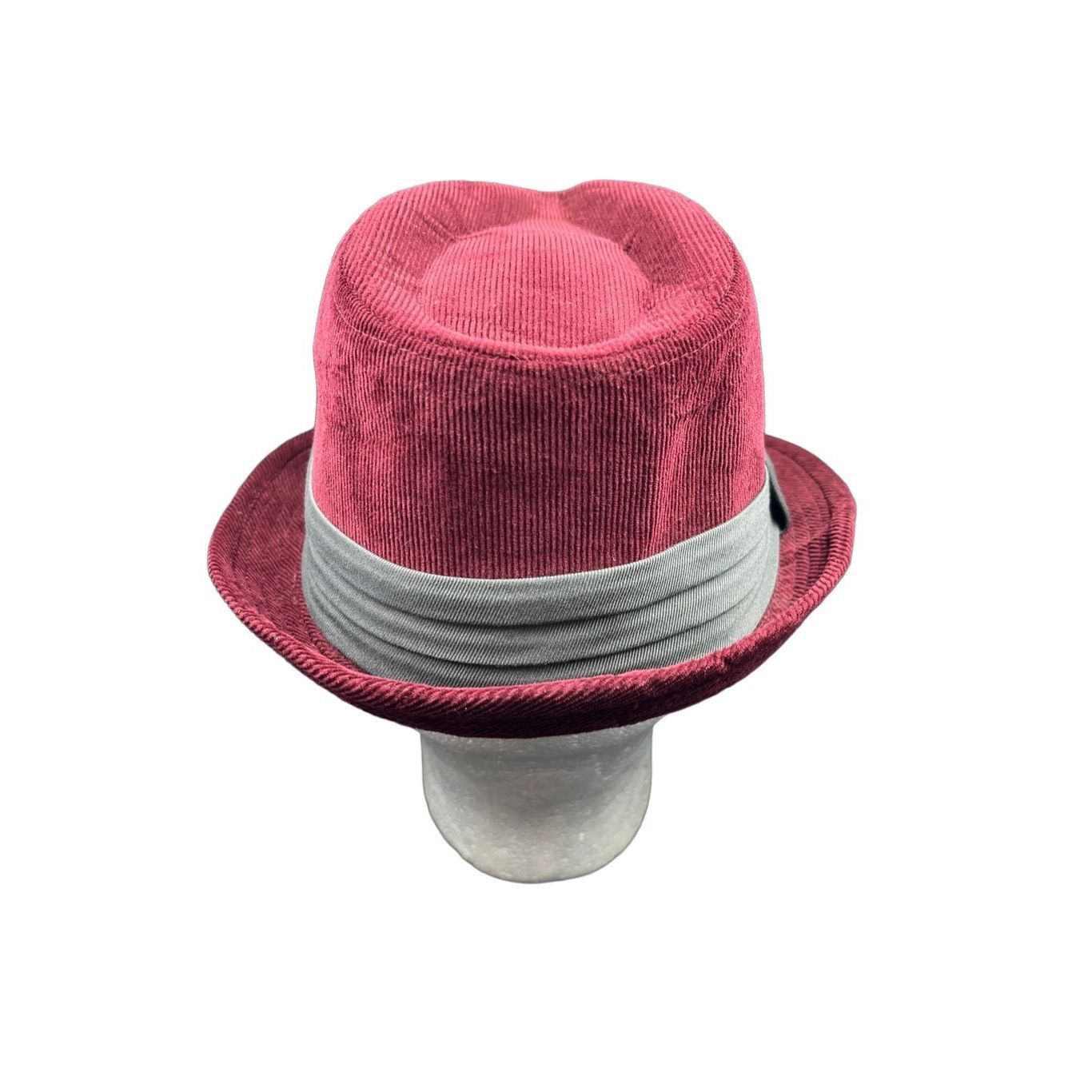 L.E.I. Vintage LEI burgundy corduroy Y2K fedora Size ONE SIZE - 4 Thumbnail