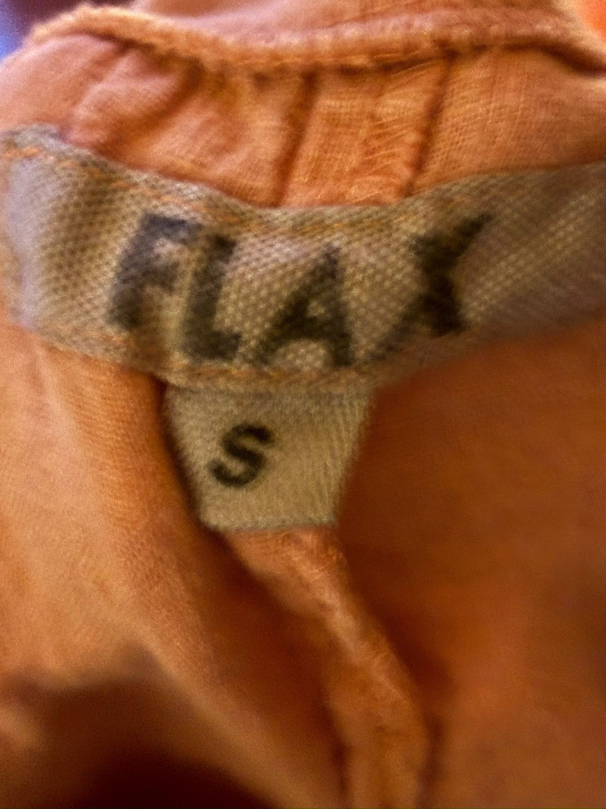 FLAX FLAX peach/clay European linen blouse Size S / US 4 / IT 40 - 7 Thumbnail