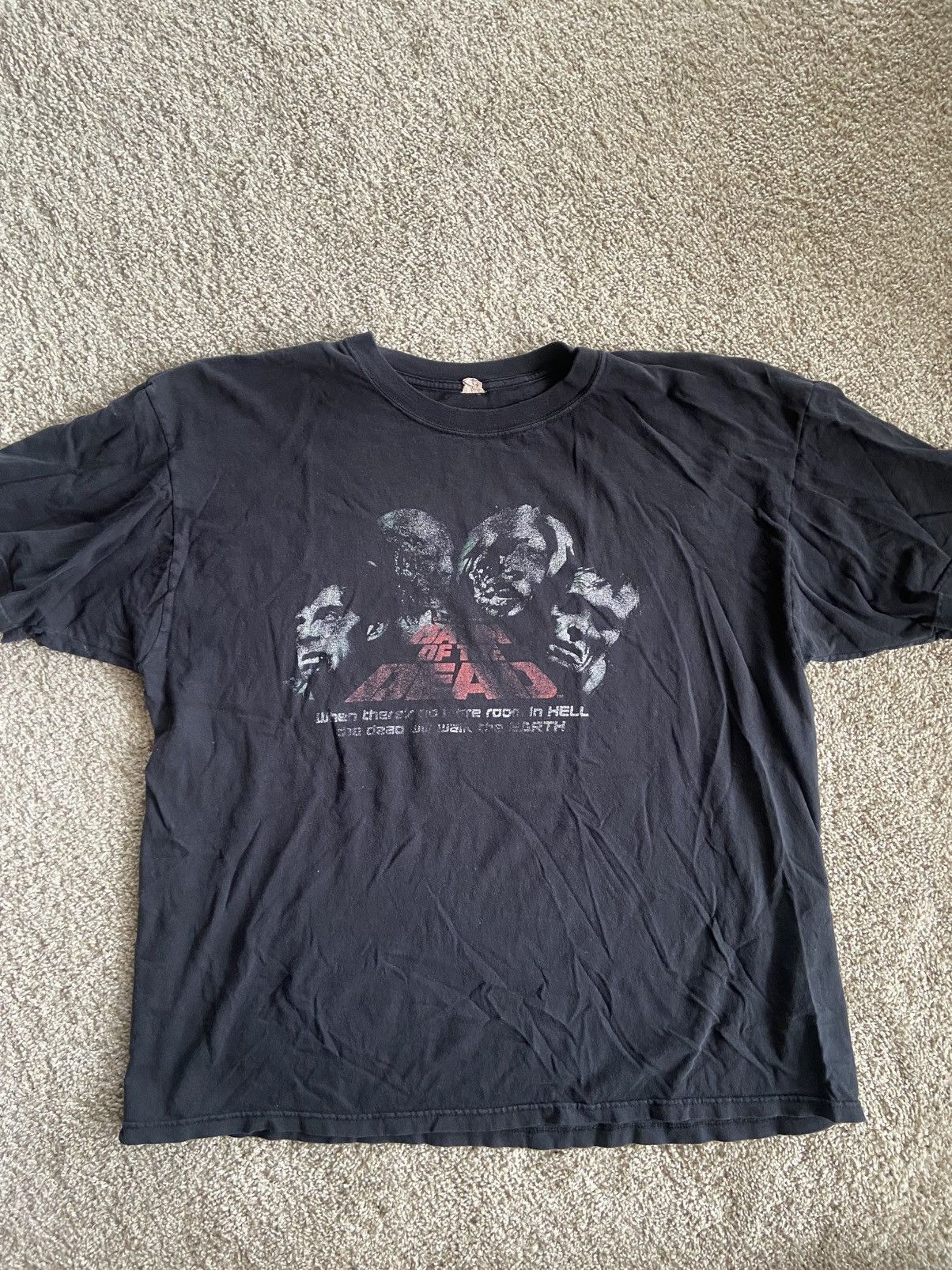 Vintage 2000s Dawn of the Dead Tee Size US XXL / EU 58 / 5 - 1 Thumbnail
