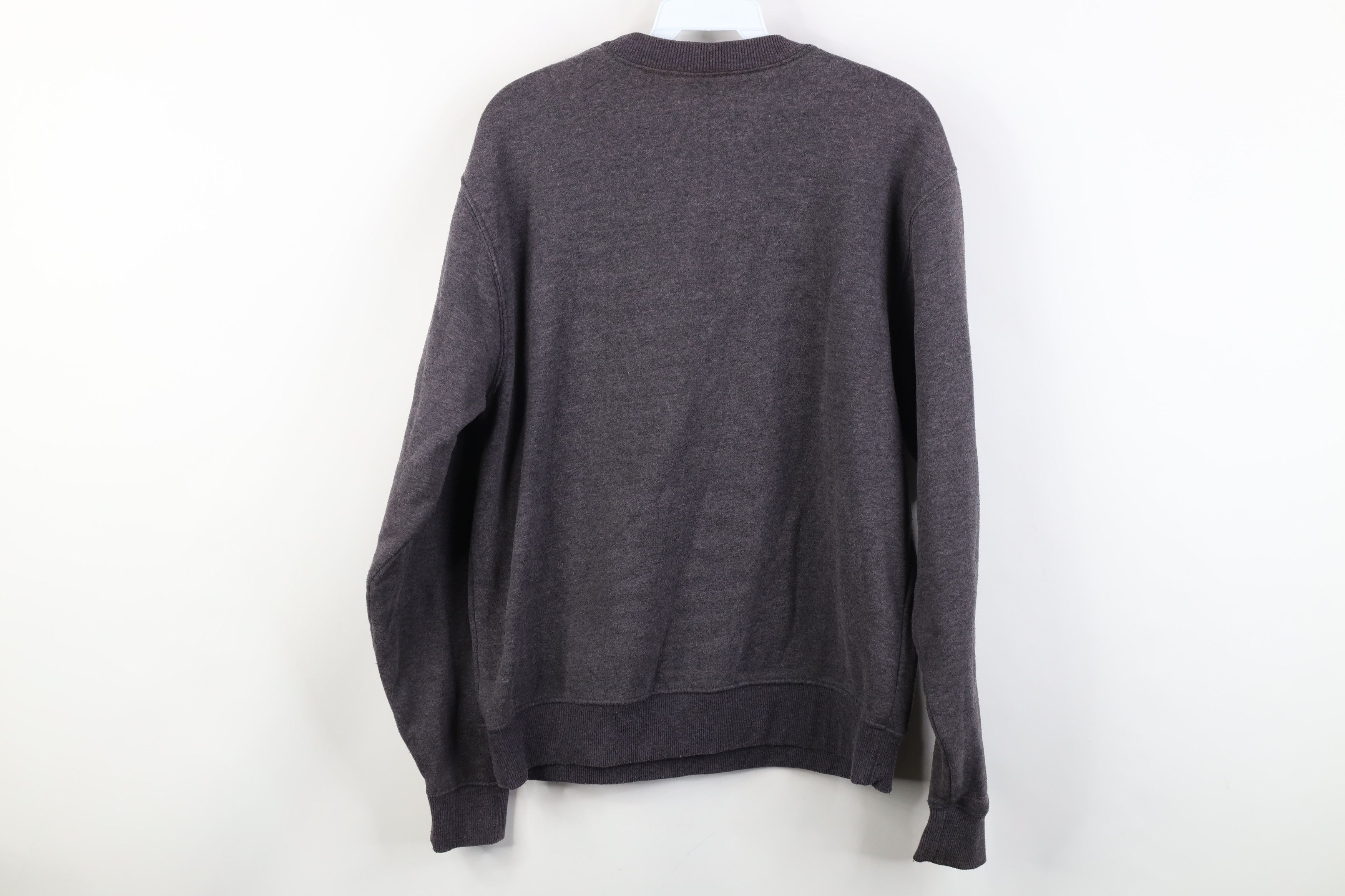 Vintage Vintage 90s Streetwear Crewneck Sweatshirt Charcoal Gray Size US M / EU 48-50 / 2 - 8 Thumbnail