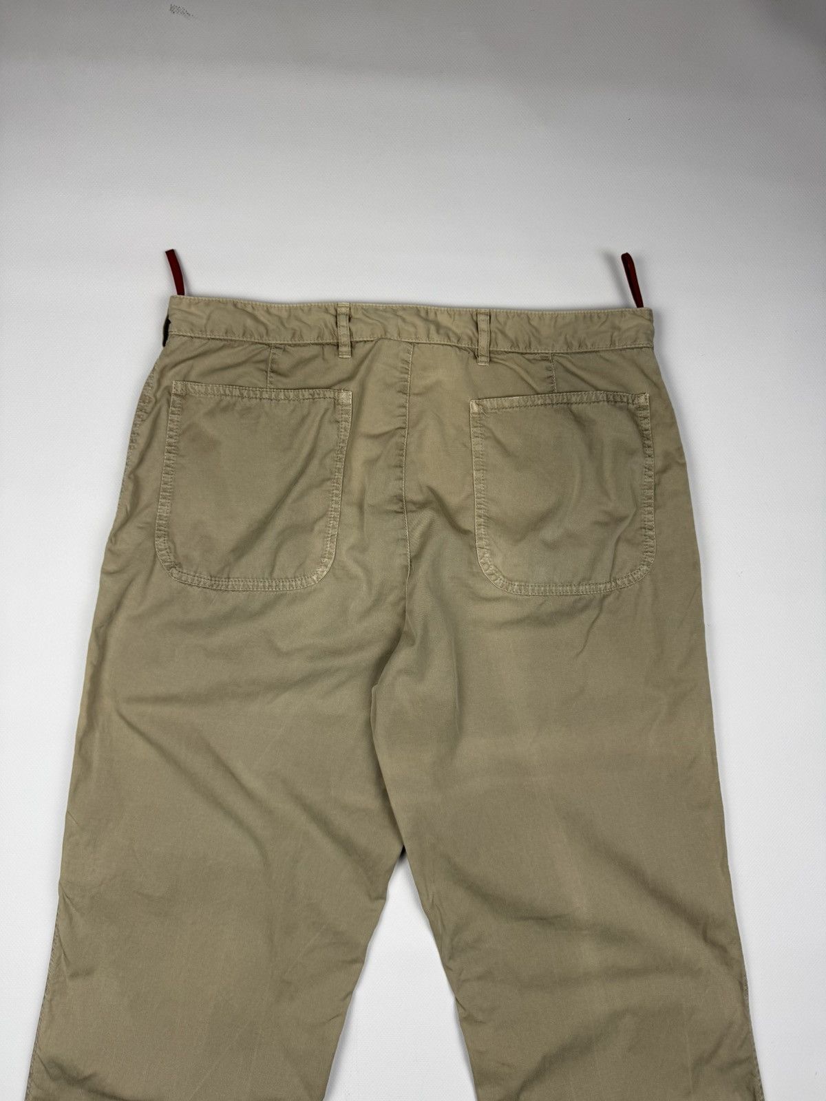 Prada Vintage Prada Men's Beige Chino Pants Size US 34 / EU 50 - 13 Thumbnail