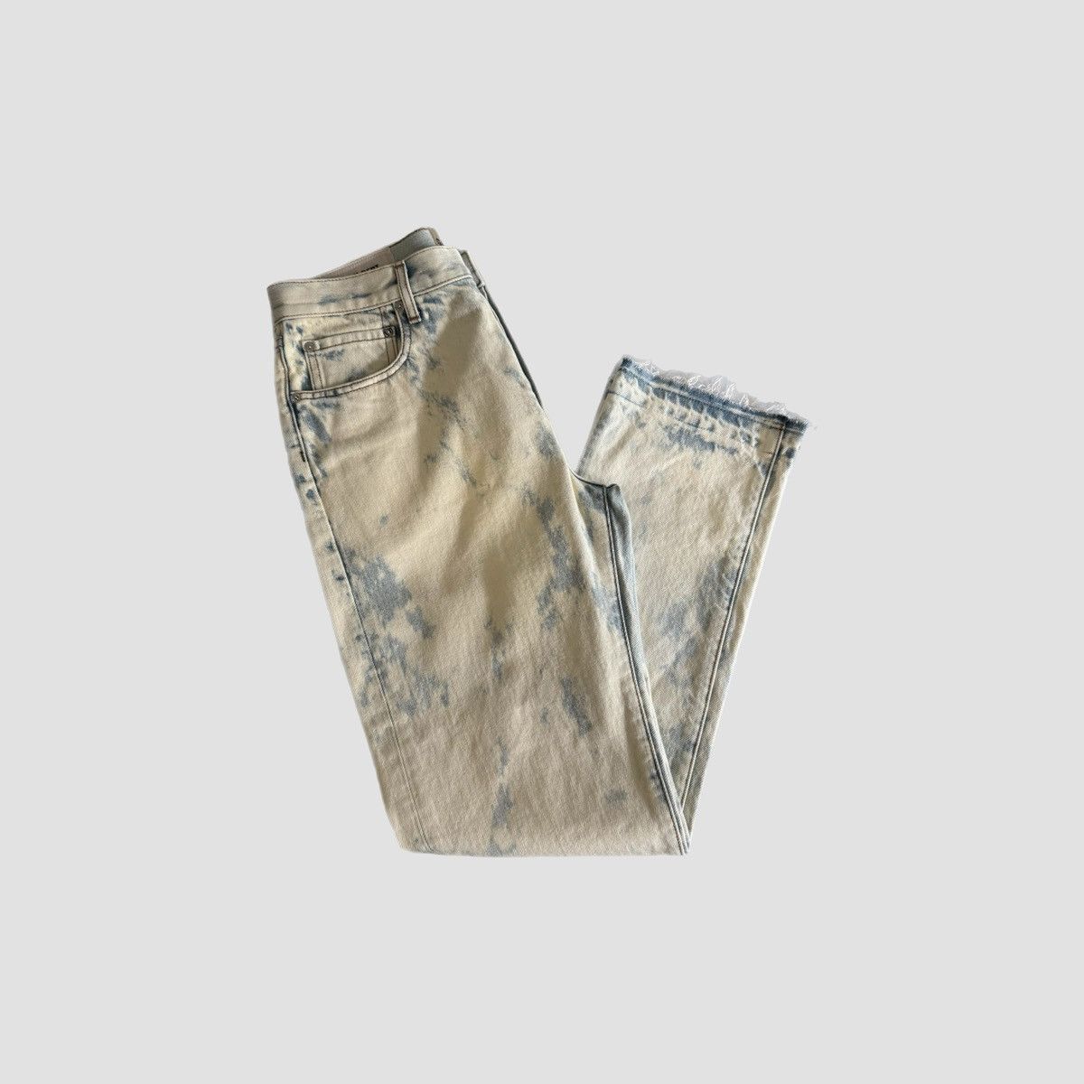 Gallery Dept. Gallery Dept Bleached Straight Leg Jeans Size US 32 / EU 48 - 6 Thumbnail