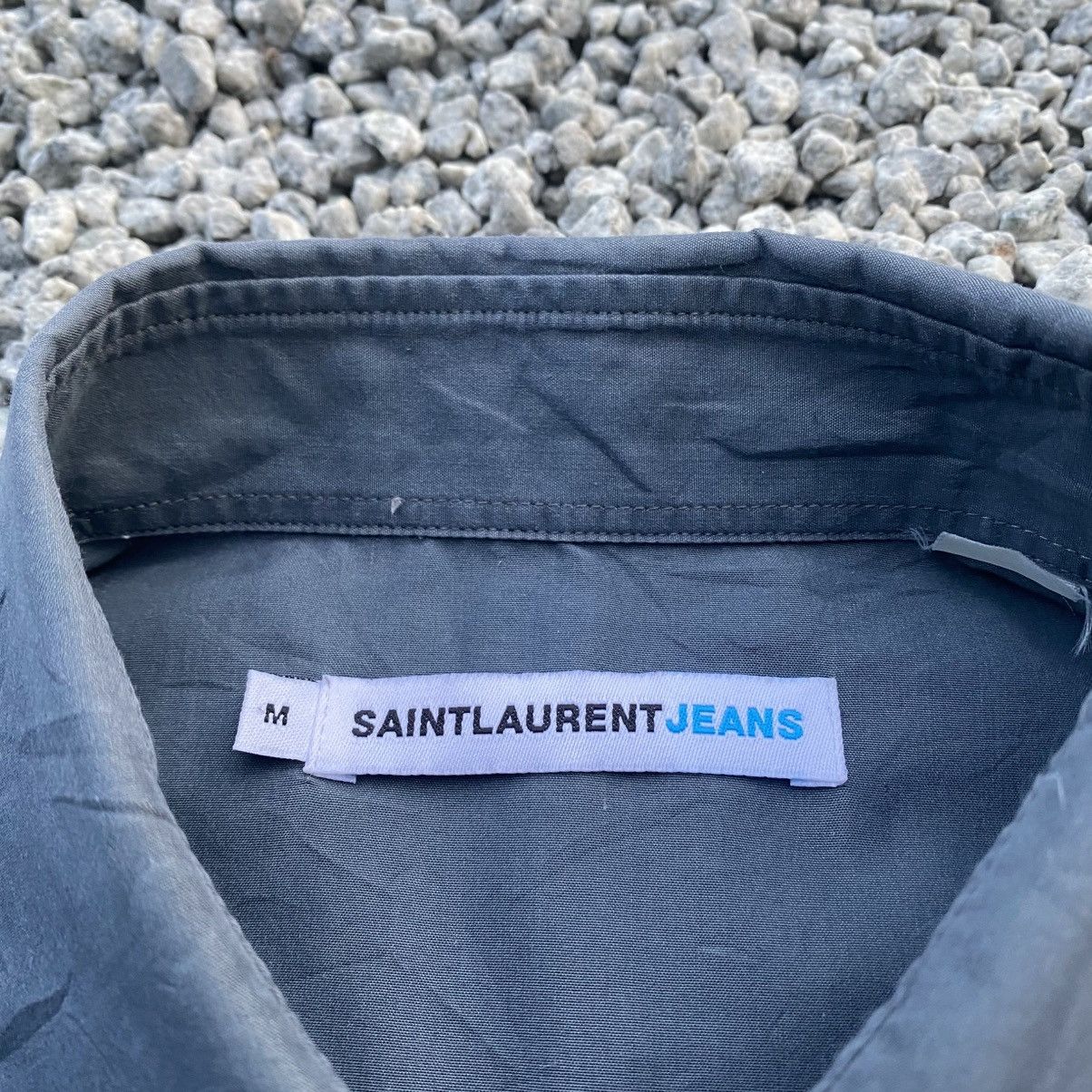 Saint Laurent Paris SAINT LAURENT JEANS Button Up Shirt Size US L / EU 52-54 / 3 - 6 Thumbnail