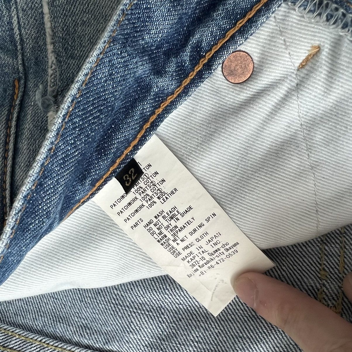 Kapital Okabilly jeans Size US 32 / EU 48 - 5 Thumbnail