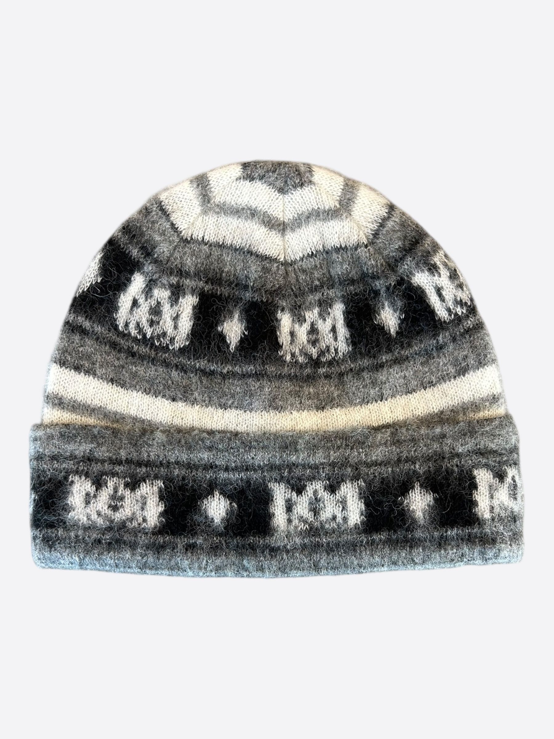 Amiri Amiri White & Multicolor MA Logo Skater Beanie Size ONE SIZE - 1 Thumbnail