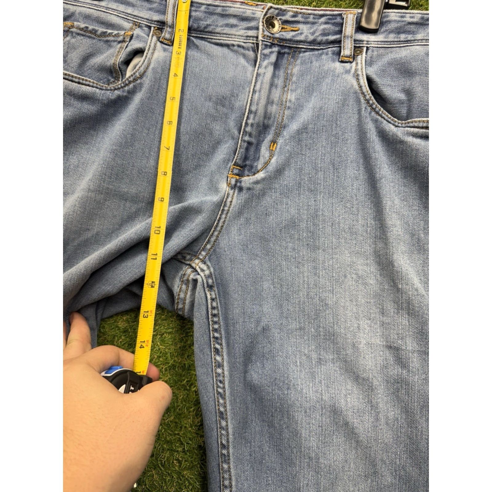 Tommy Bahama VINTAGE Tommy Bahama Jeans Mens 36x26 Blue Denim Pants Antigua Cove Authentic Fit Y2K Size US 36 / EU 52 - 6 Thumbnail