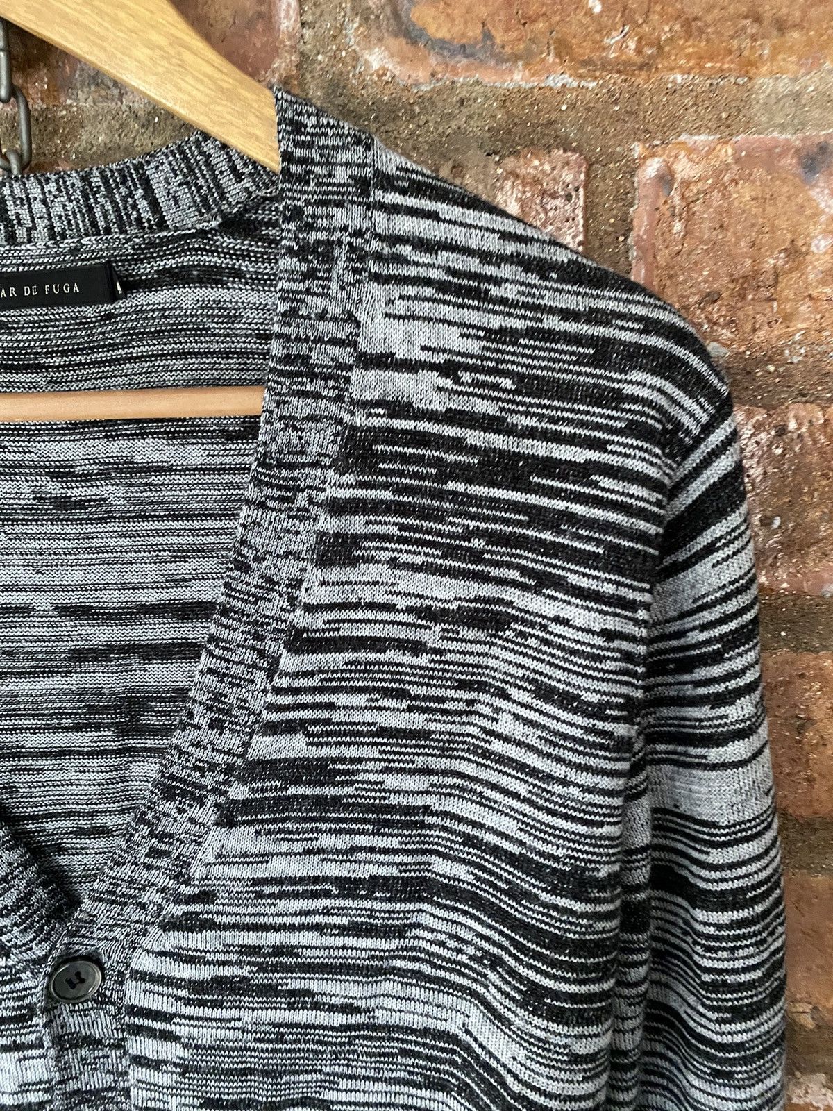 GOSTAR DE FUGA 2000s FUGA Marble Jacquard cardigan Size US S / EU 44-46 / 1 - 5 Thumbnail