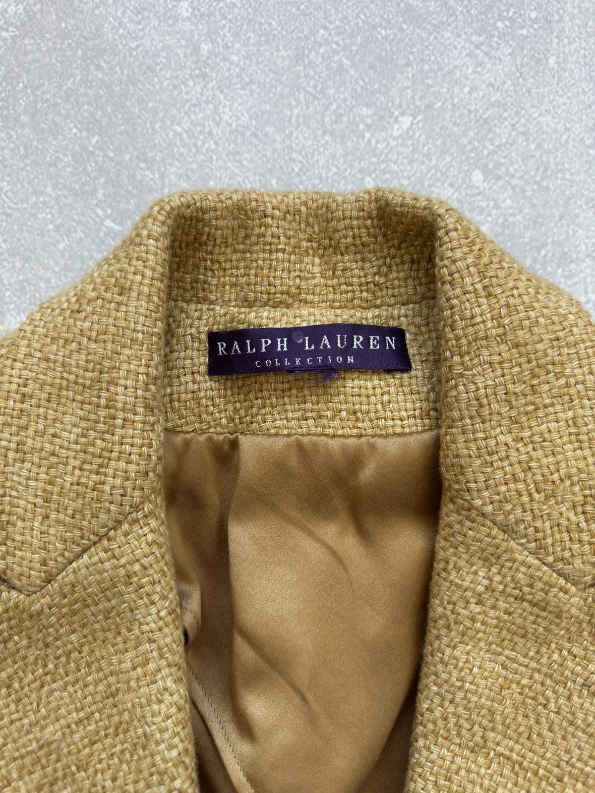 Ralph Lauren Purple Label × Vintage Ralph Lauren Purple Label Blazer Laine Wool Women Jacket Size S / US 4 / IT 40 - 4 Thumbnail