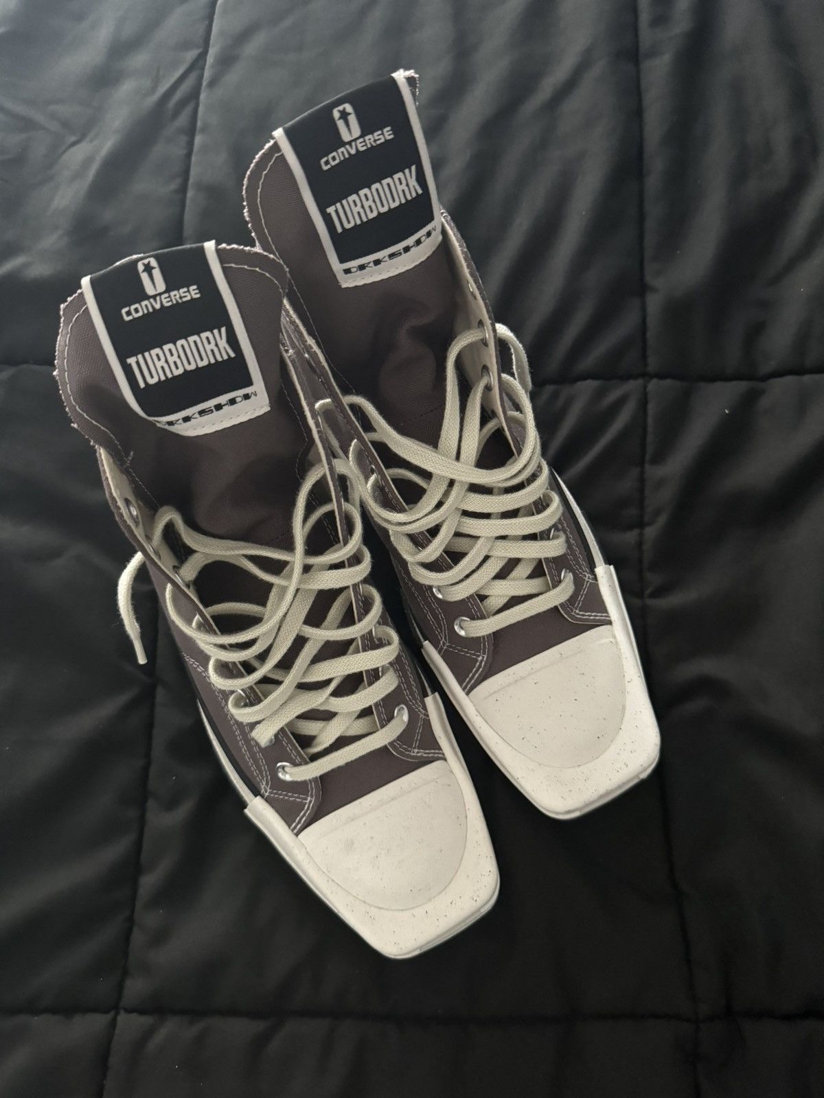 Rick Owens Rick owen converse high top Size US 11 / EU 44 - 1 Thumbnail