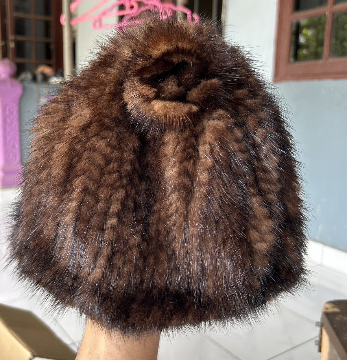 Japanese Brand × Kapital × Vintage Japanese Punk Bondage Style fur Beanie Hats Rare☠️☠️🎌 Size ONE SIZE - 6 Thumbnail