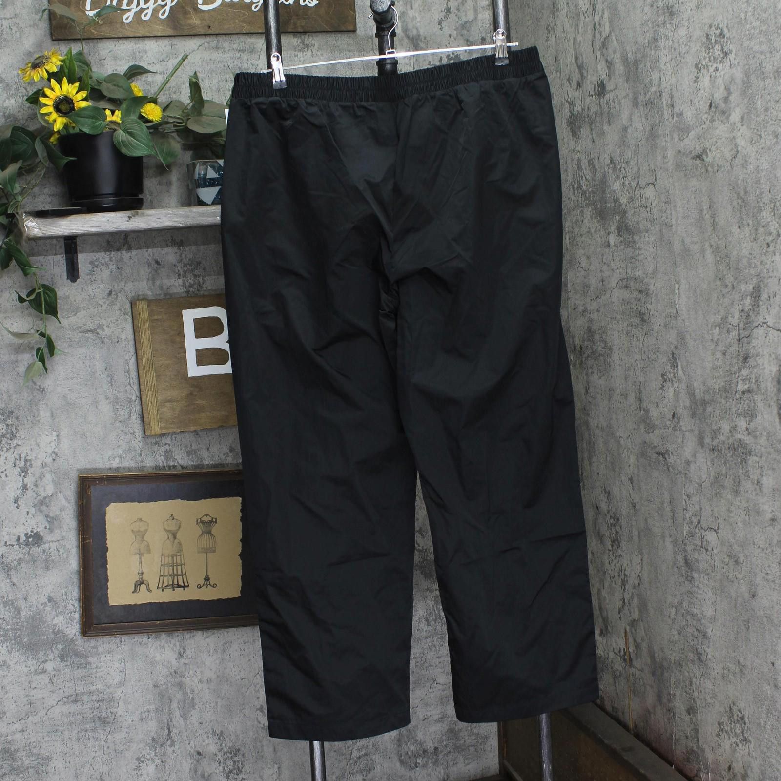 Champion Nwt Champion Rise Snap Cuff Wide Leg Pants M3233 Black Xl Size 40" / US 18 - 2 Thumbnail