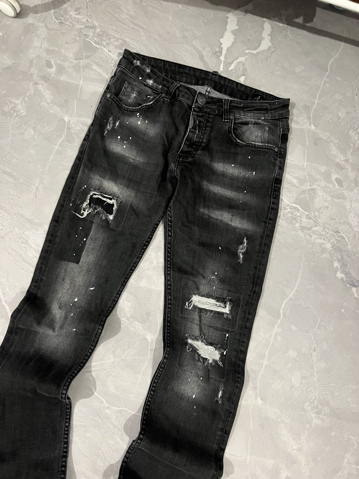 Japanese Brand Heavy Archive Dark Skinny / Hysteric Glamour Style / Grunge Size US 32 / EU 48 - 2 Thumbnail