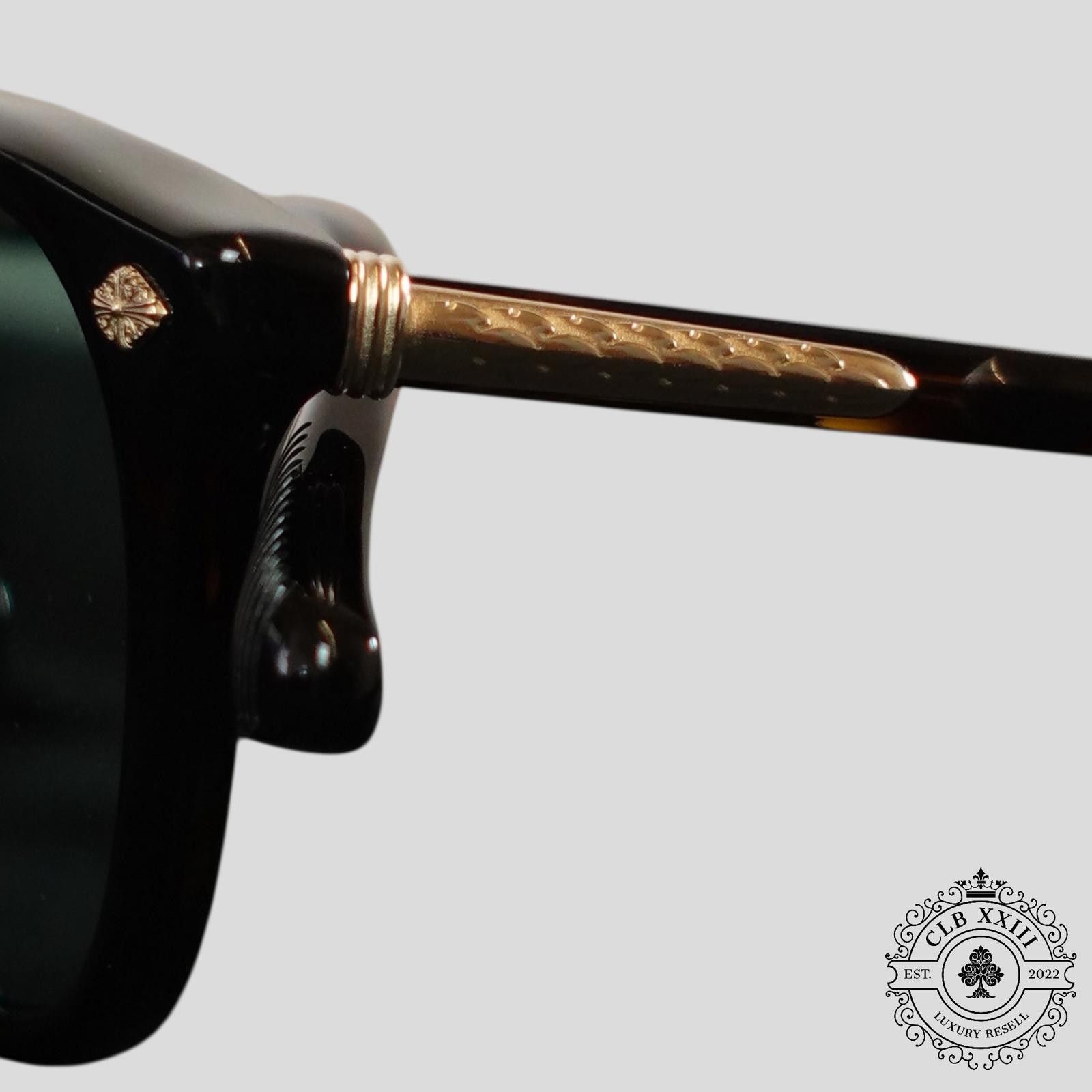 Chrome Hearts Chrome Hearts Just In Sunglasses in Tortoise Size ONE SIZE - 3 Thumbnail