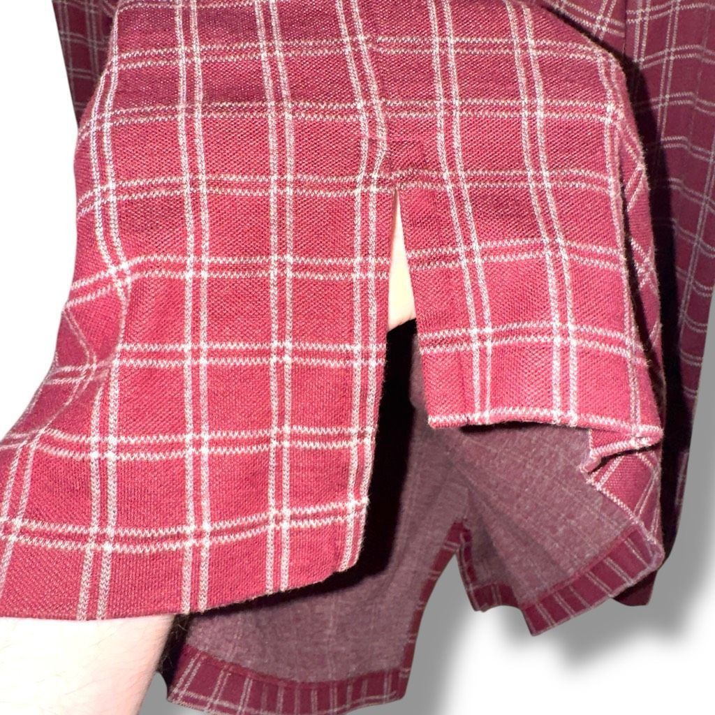 Polo Ralph Lauren 80s Polo Ralph Lauren Wine Red Made in USA L/S Polo Shirt Sz Size US L / EU 52-54 / 3 - 8 Thumbnail