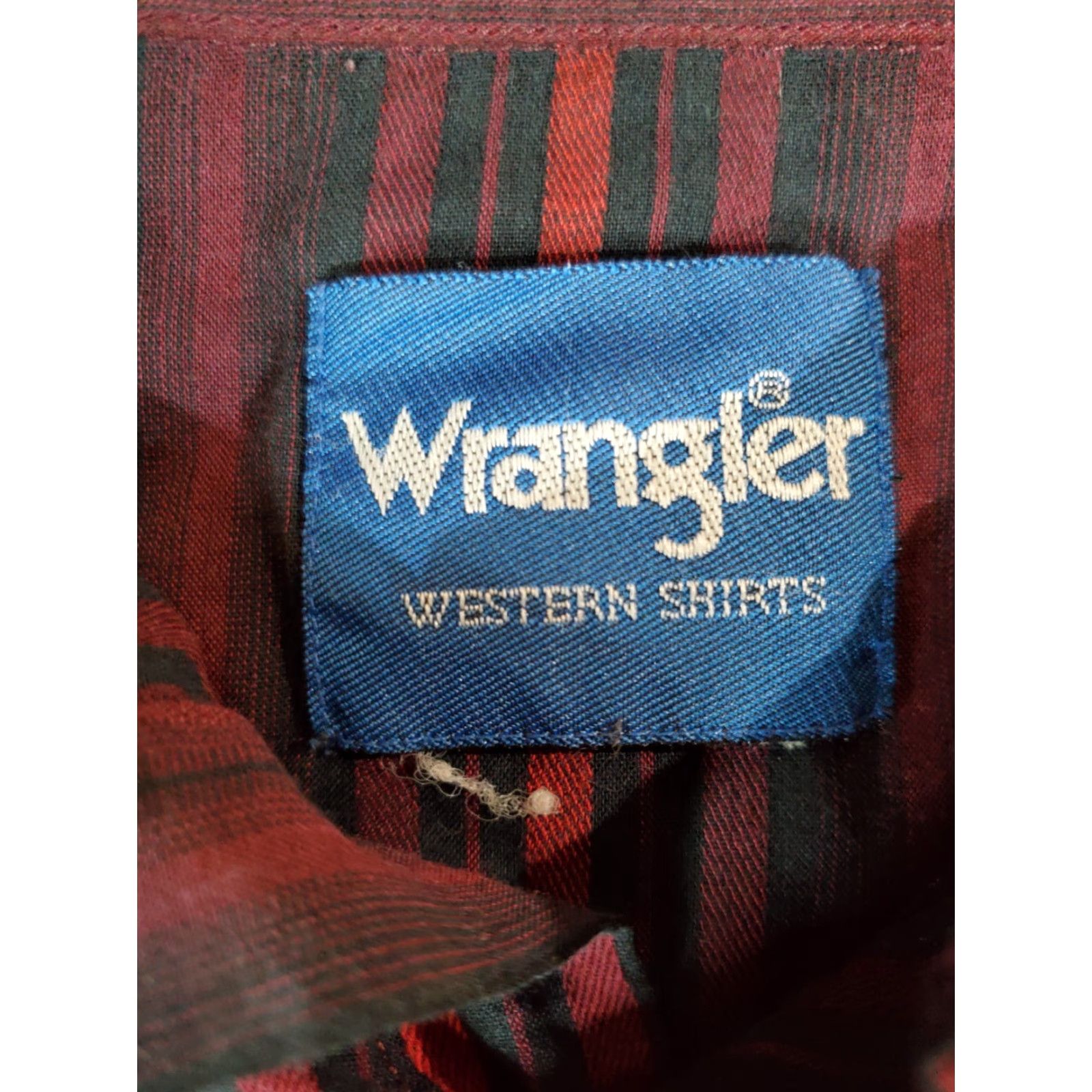 Wrangler VINTAGE Wrangler Western Style Shirt XL Mens Black/Pink/Red Striped Pearl Snap Button-Up Western Theme Casual Outdoors Size US XL / EU 56 / 4 - 5 Thumbnail