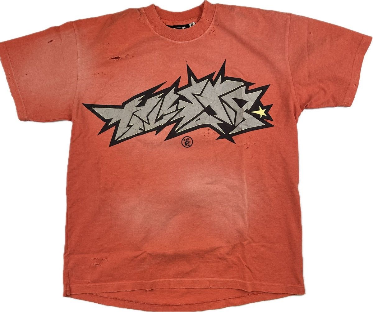 HELLSTAR Hellstar Crack Print T-shirt Size US M / EU 48-50 / 2 - 1 Thumbnail