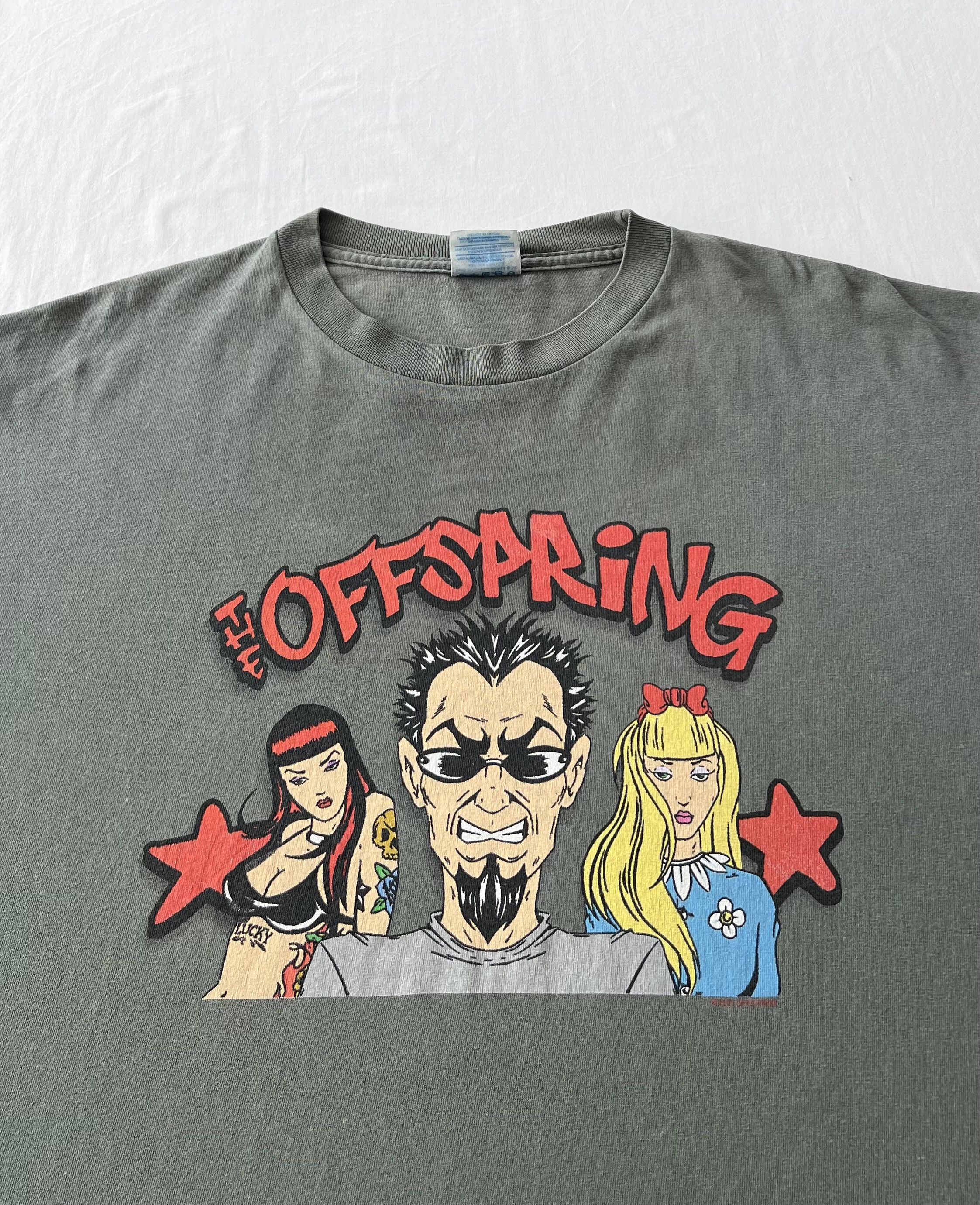 Band Tees Vintage 2001 Offspring Sexy Girl Punk Rock Band T-shirt Size US XL / EU 56 / 4 - 4 Thumbnail
