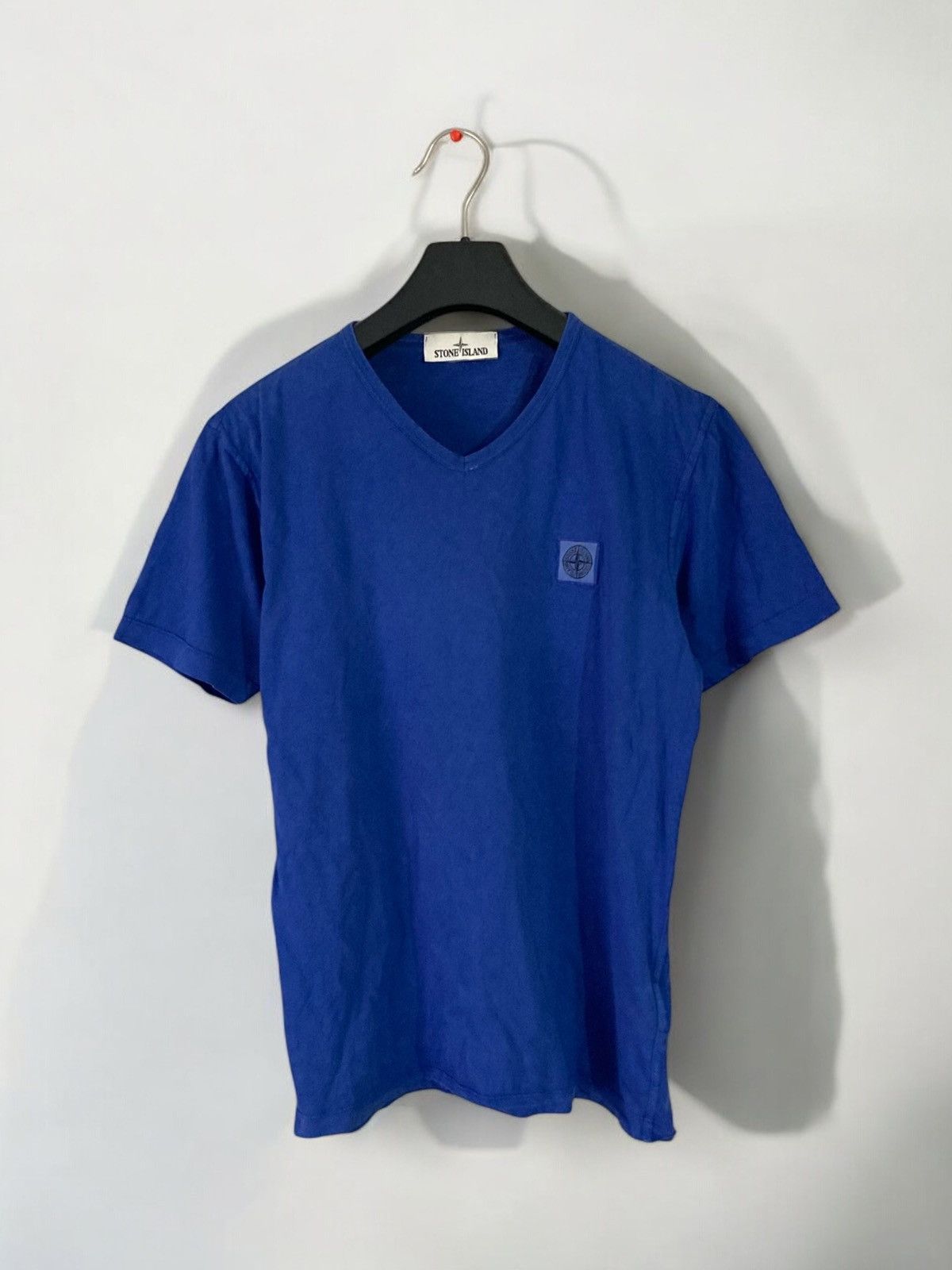 C.P. Company × Massimo Osti × Stone Island Stone island vneck t-shirt y2k uk drill drip cp company acg Size US M / EU 48-50 / 2 - 1 Thumbnail