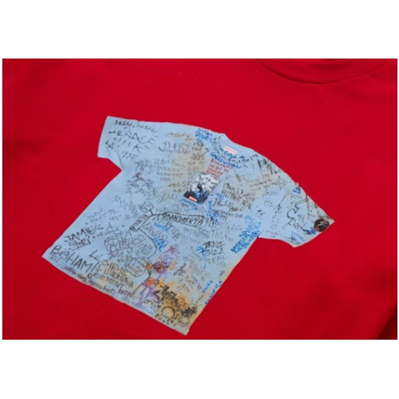 Supreme 30th Anniversary First Tee Red Size Small SHIPS NOW