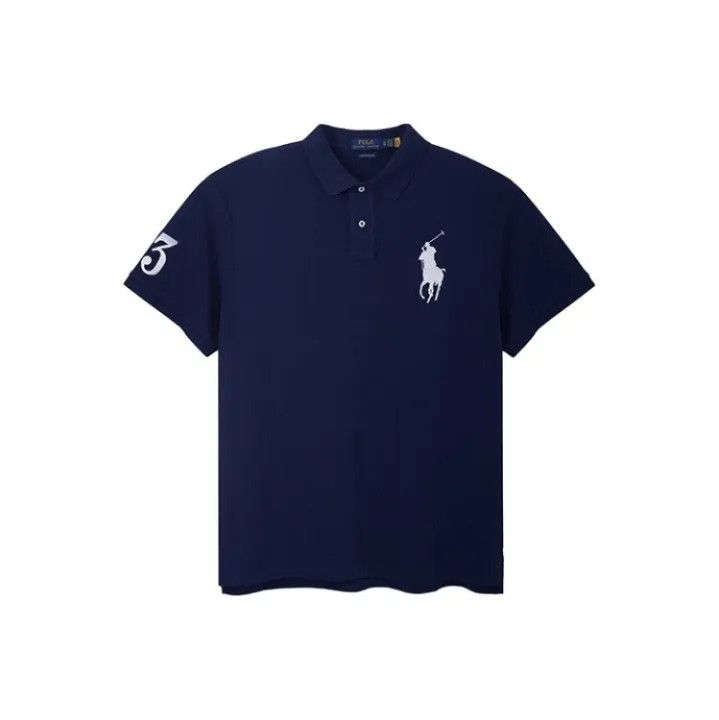 Polo Ralph Lauren Polo Ralph Lauren SS22 Logo Embroidered Cotton Polo Shirt Size US M / EU 48-50 / 2 - 1 Thumbnail
