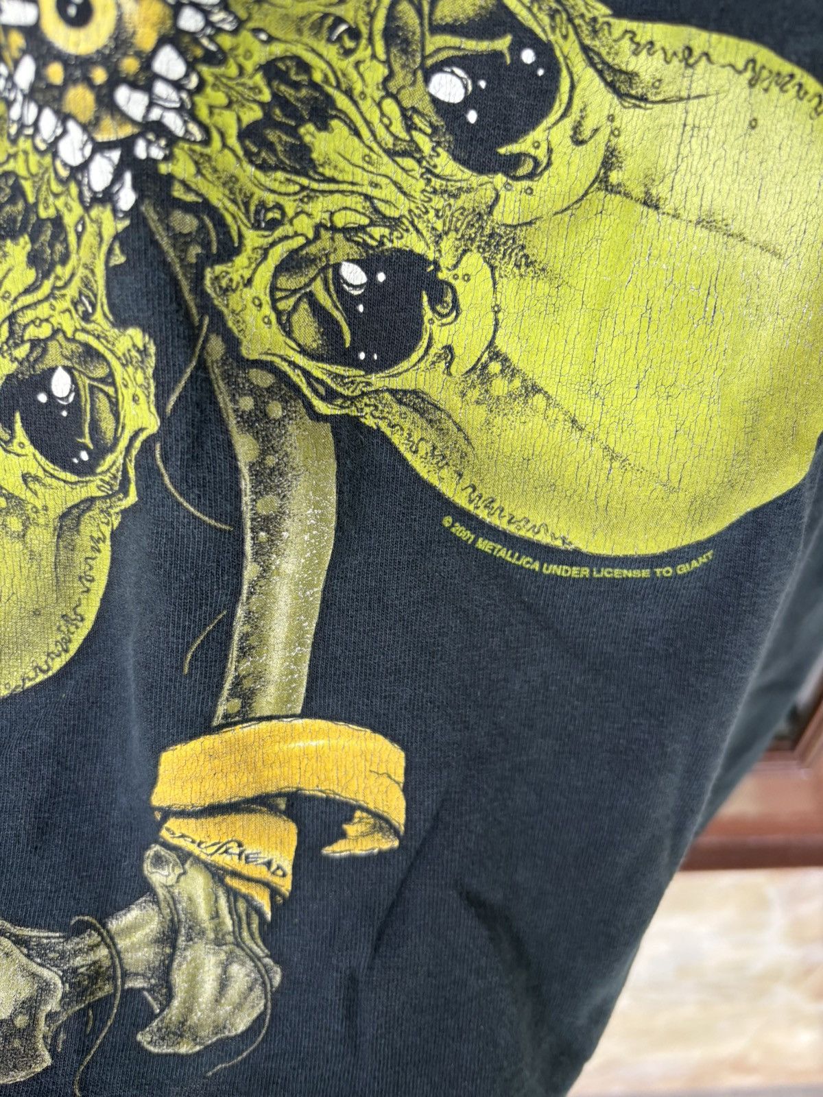 Metallica metallica clover eye see the lucky piece push head Size US XL / EU 56 / 4 - 2 Thumbnail