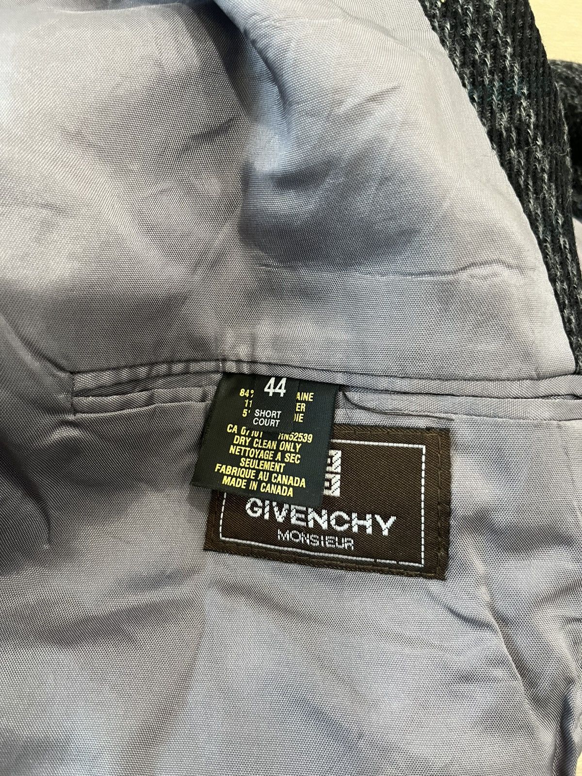 Designer × Givenchy × Vintage Vintage Givenchy Blazer 44R Size 44R - 3 Thumbnail