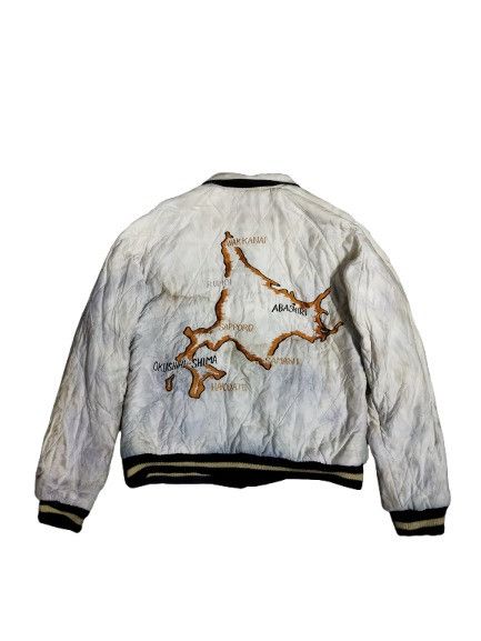 Vintage Vintage Sukajan 613th AC&W Reversible Velvet Jacket Size US M / EU 48-50 / 2 - 3 Thumbnail