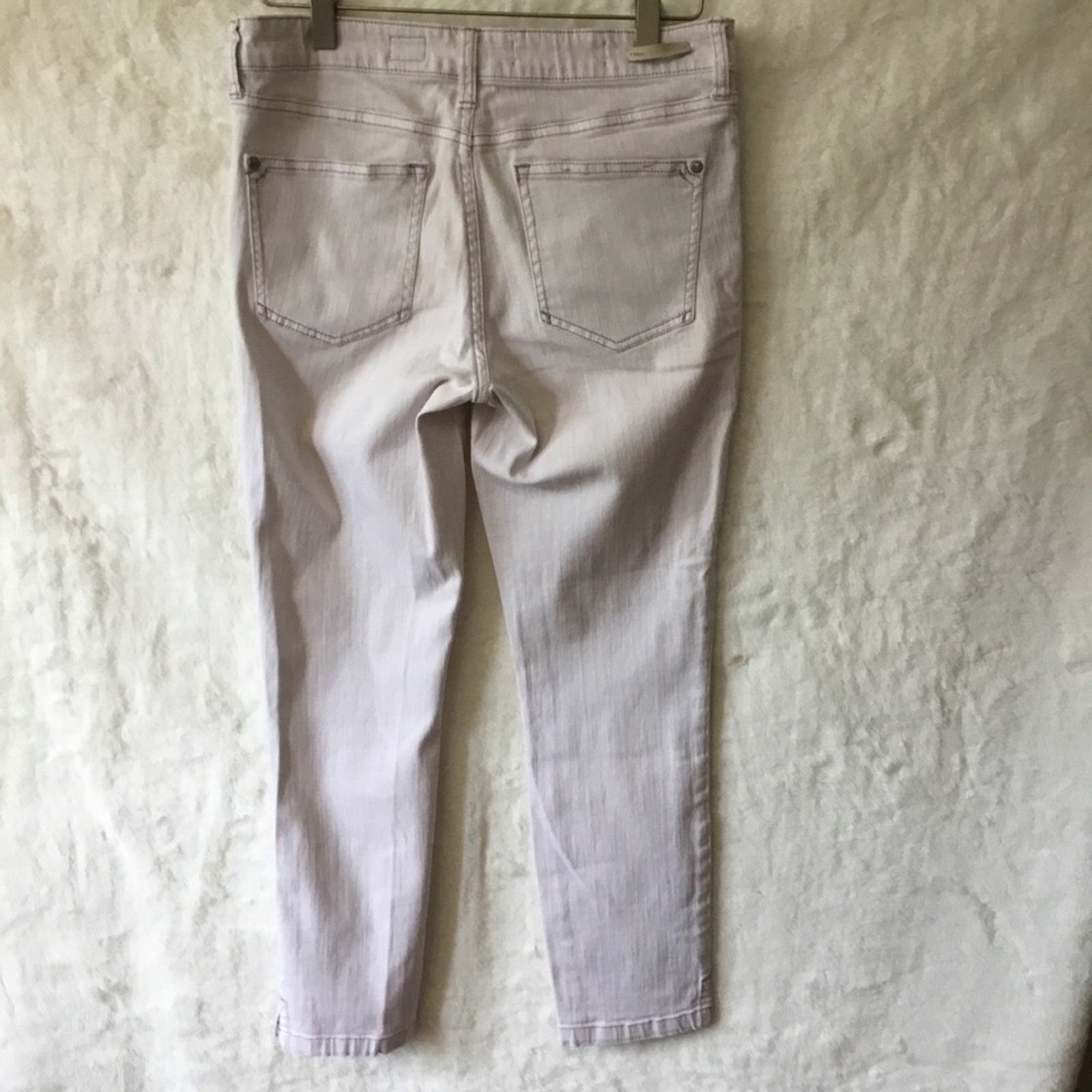 Pilcro and the Letterpress Lavender-Gray Fit/Stet Jeans