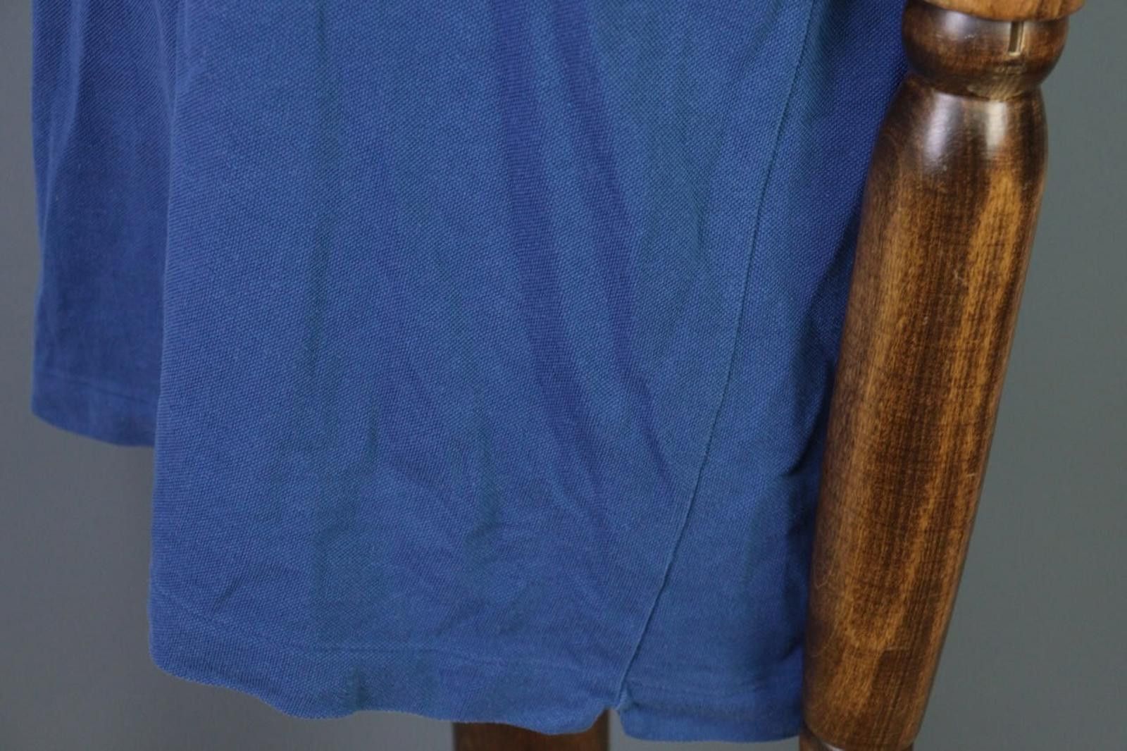 Lacoste Men Lacoste Blue Short Sleeve Cotton Polo Shirt Size 5 / L Size US M / EU 48-50 / 2 - 7 Thumbnail