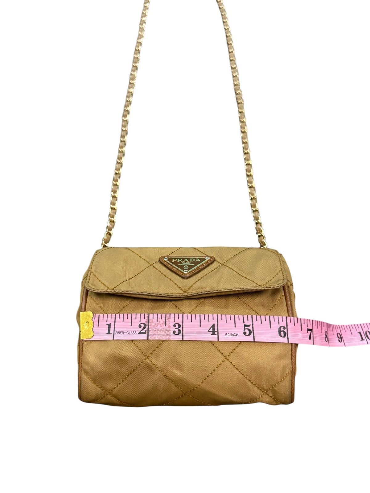 Prada RARE VINTAGE PRADA QUILTED MINI SHOULDER/CROSSBODY BAG Size ONE SIZE - 11 Thumbnail