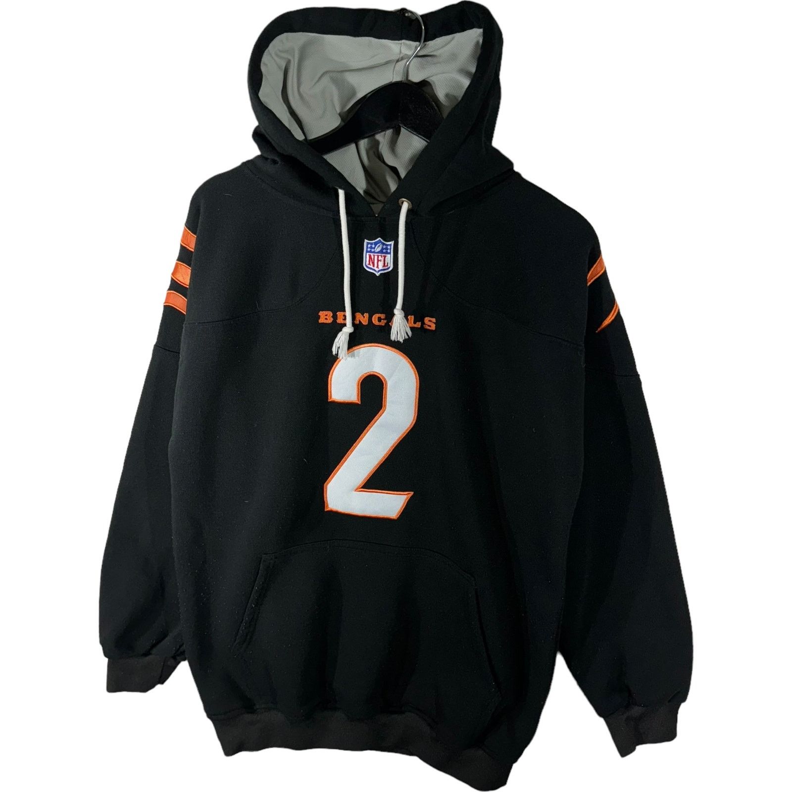 NFL Cincinnati Bengals #2 Evan McPherson NFL Jersey Style Hoodie Size US M / EU 48-50 / 2 - 3 Thumbnail