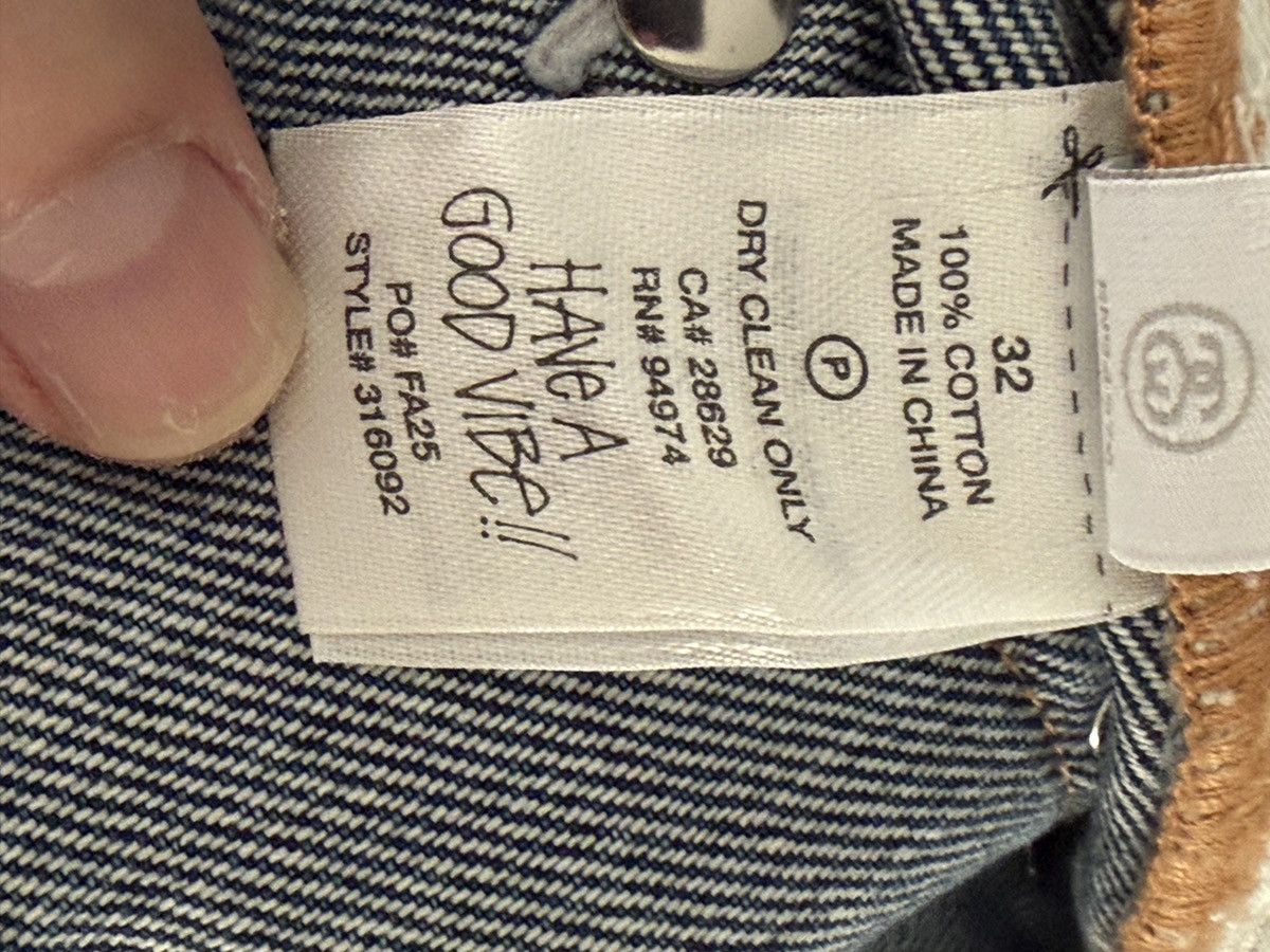 Stussy × Wales Bonner Stussy x Wales Bonner Denim Studded Jeans Size US 32 / EU 48 - 6 Thumbnail