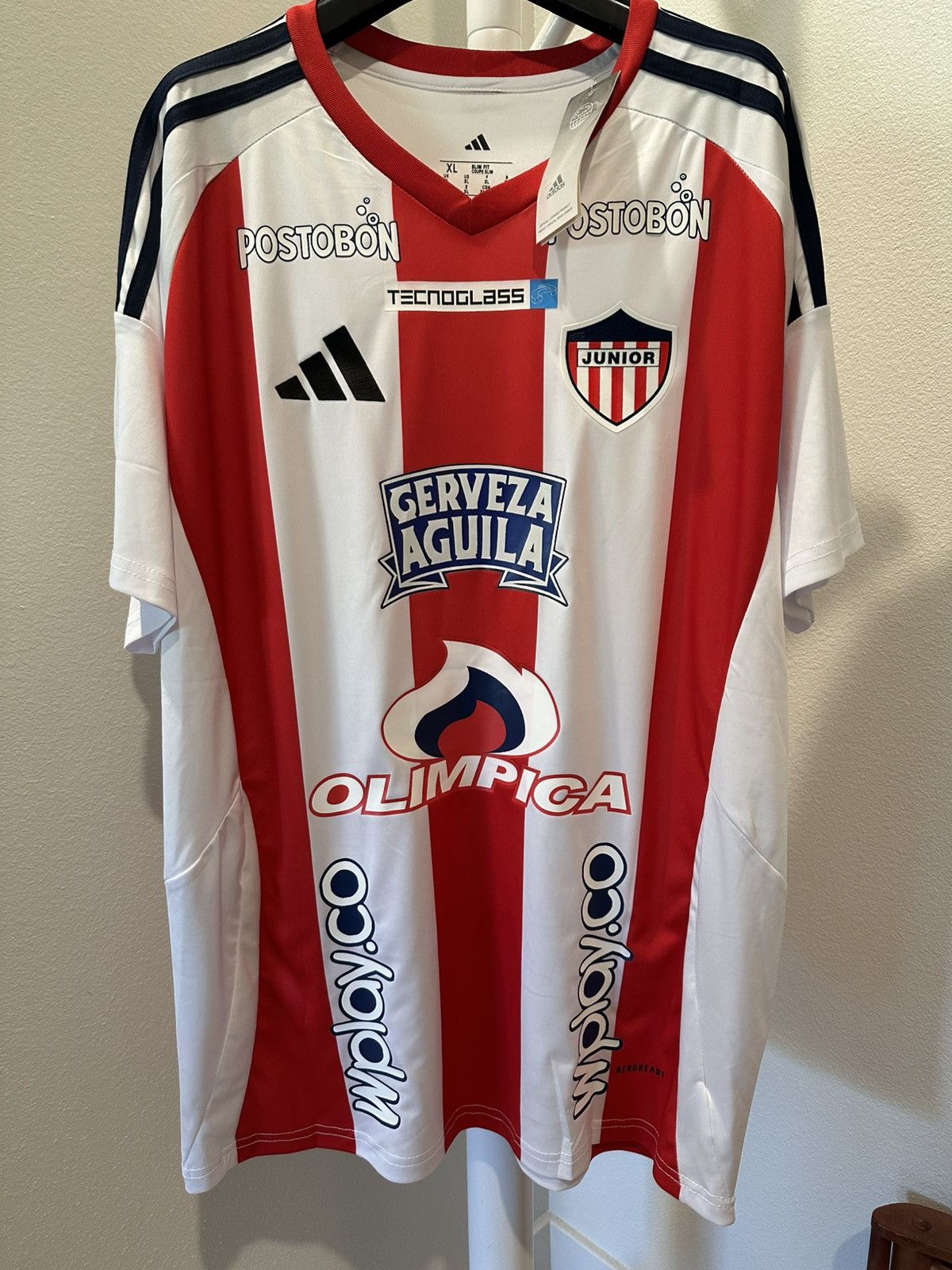 2025-26 Atletico Junior Teofilo Gutierrez Soccer Jersey