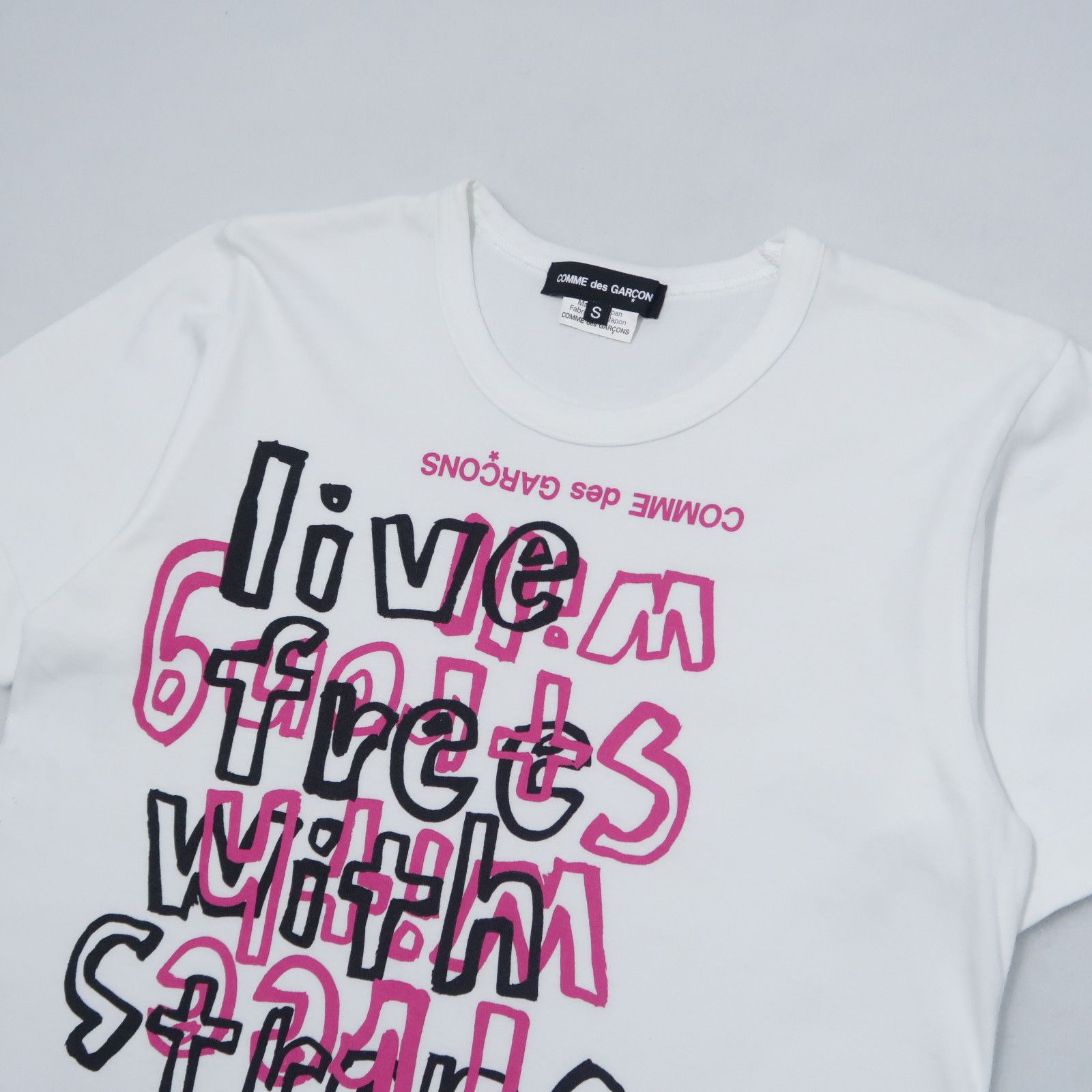 Comme des Garcons S/S 16 Comme des Garcons Reverse Live Free With Strong Will Size US S / EU 44-46 / 1 - 3 Thumbnail