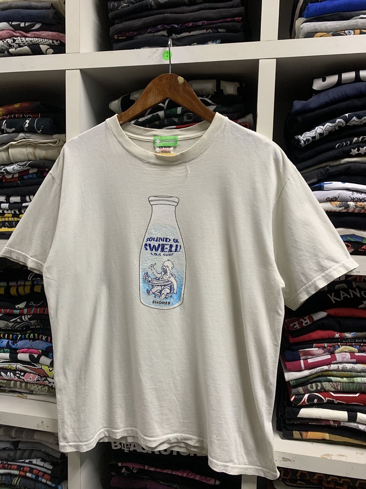 Japanese Brand × Vintage Vintage Milk Sound Of Swell tee Size US M / EU 48-50 / 2 - 5 Thumbnail